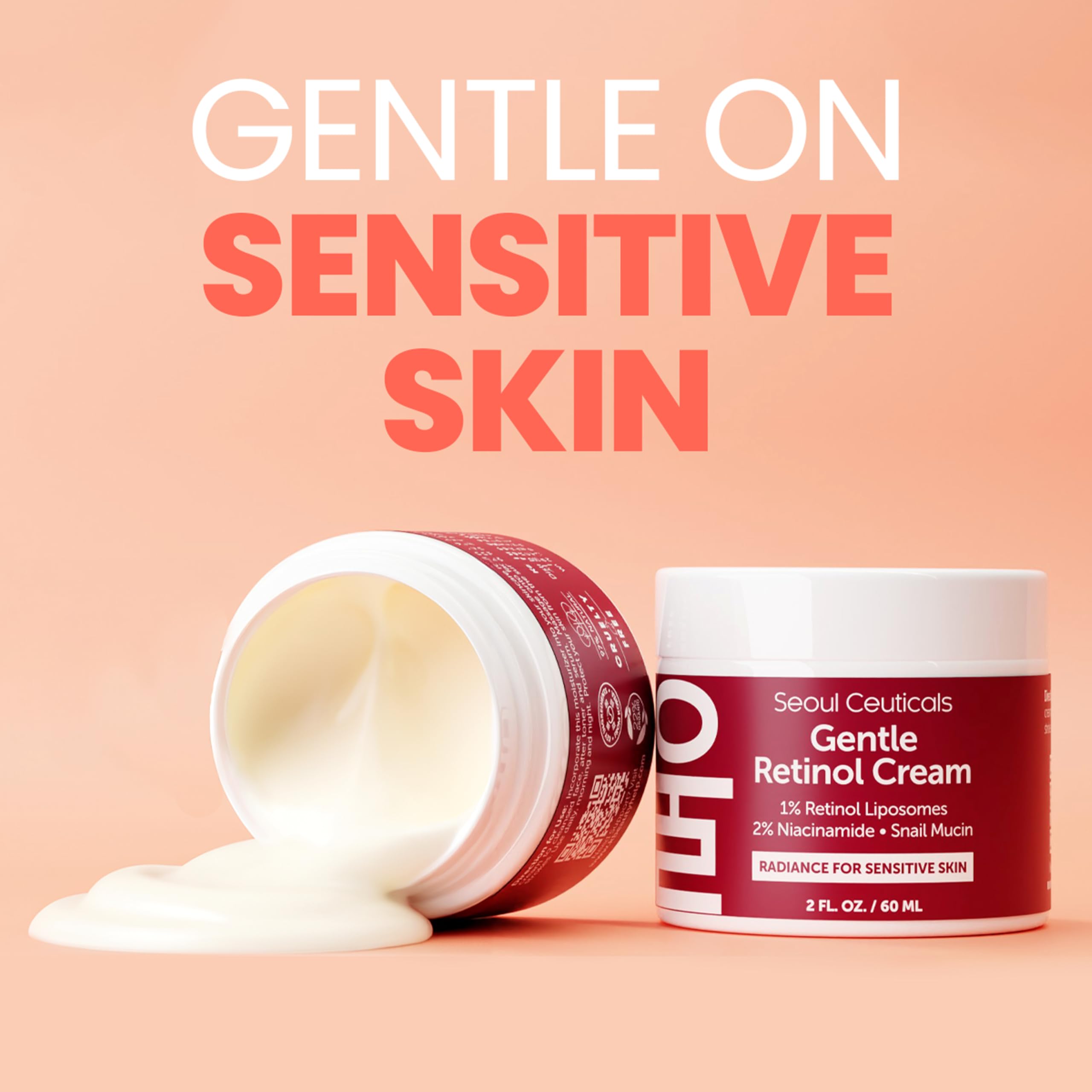 Foto 6 pulgar | Crema De Noche Seoulceuticals Con Retinol Coreano Al 1% Y Mucina De Caracol, 60 Ml - Venta Internacional.