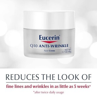 Foto 3 | Crema Facial Eucerin Sensitive Skin Q10 Antiarrugas 50 Ml X5 - Venta Internacional.
