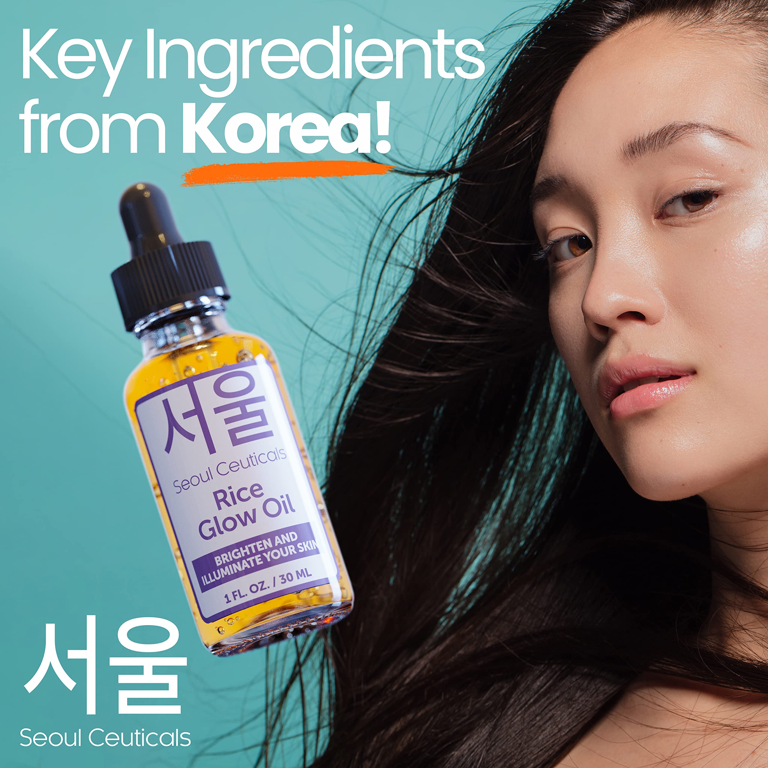 Foto 3 pulgar | Aceite De Salvado De Arroz Seoulceuticals Facial Glow Oil, 30 Ml, Piel De Cristal - Venta Internacional.