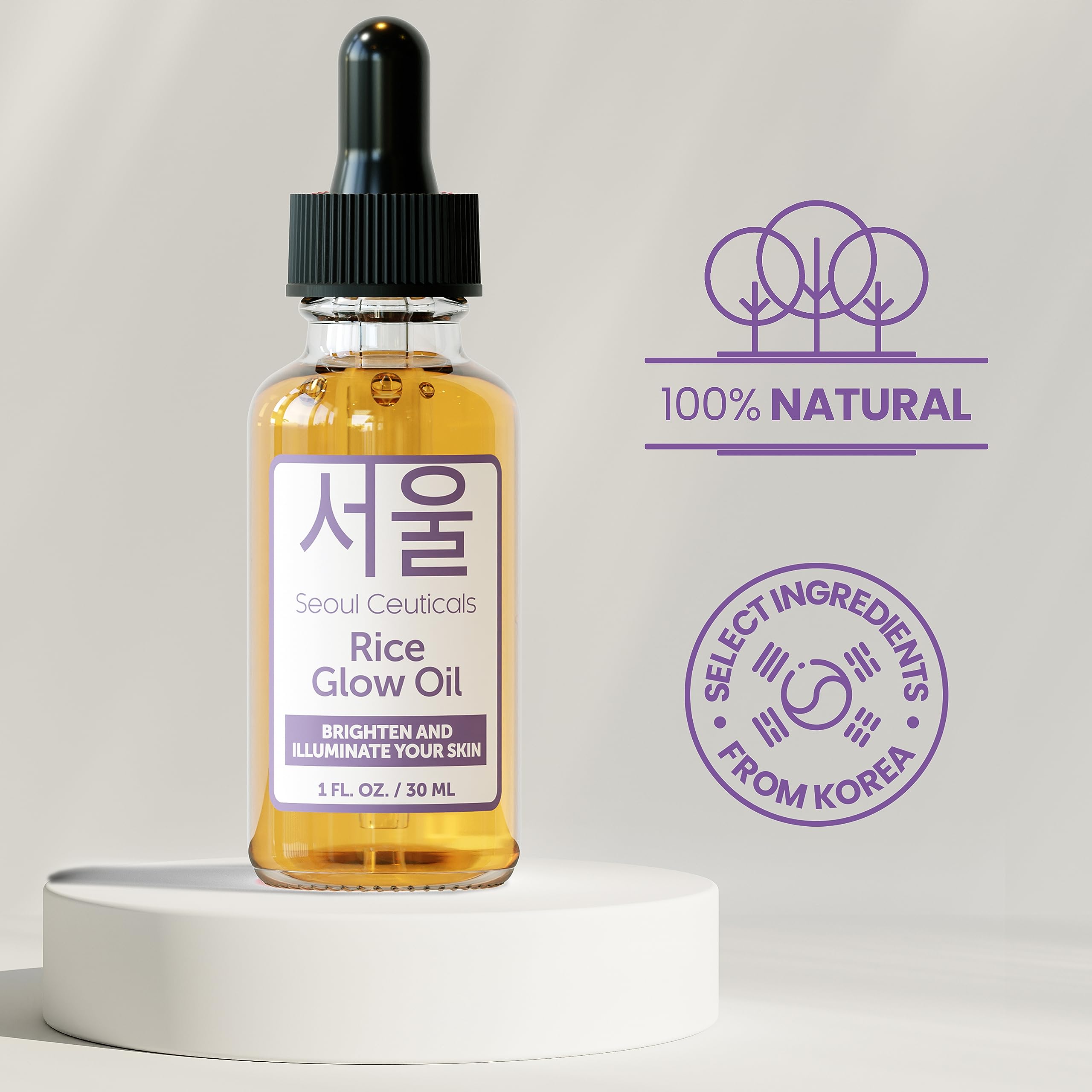 Foto 7 pulgar | Aceite De Salvado De Arroz Seoulceuticals Facial Glow Oil, 30 Ml, Piel De Cristal - Venta Internacional.