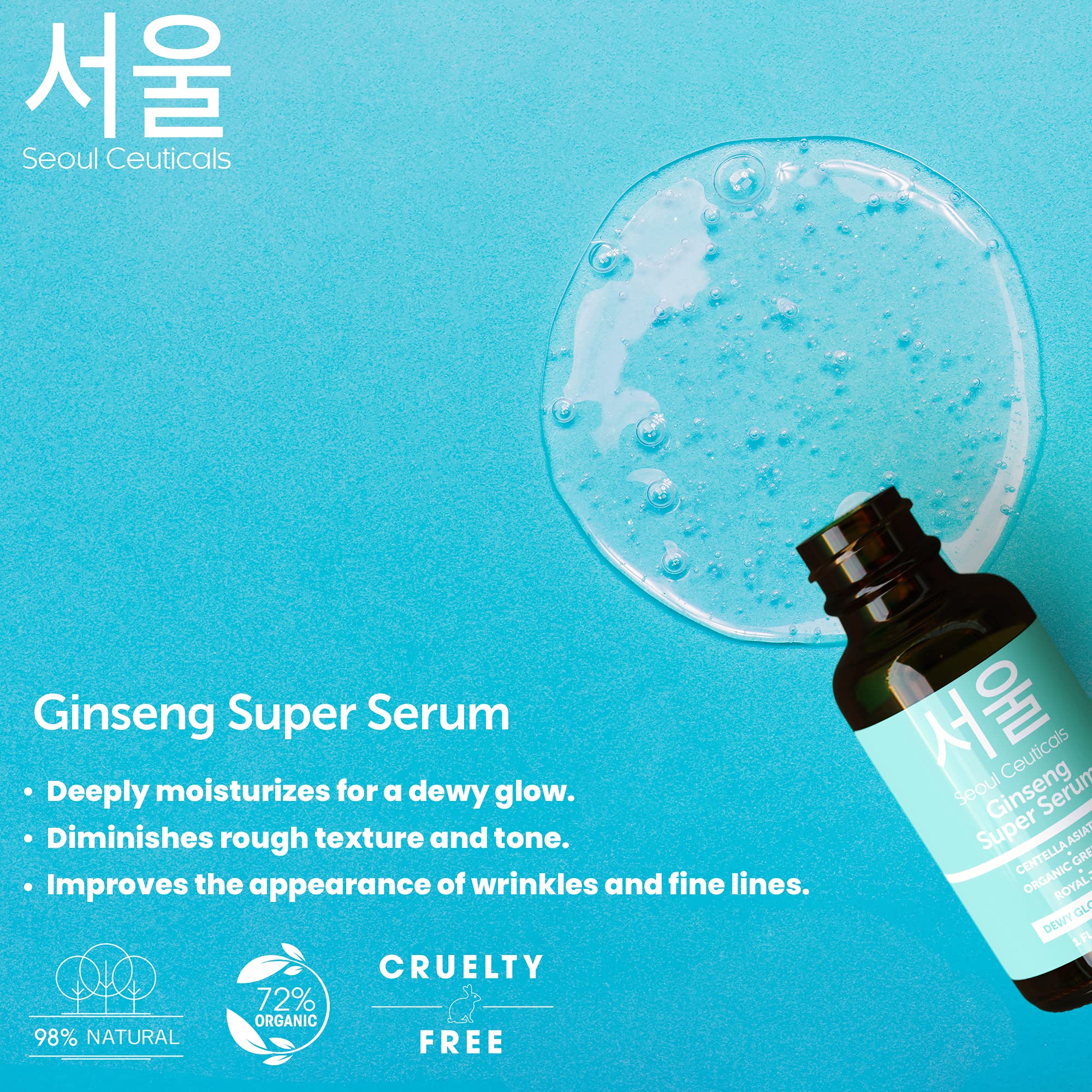 Foto 3 pulgar | Serum Seoulceuticals Korean Skin Care Ginseng 30 Ml - Venta Internacional.