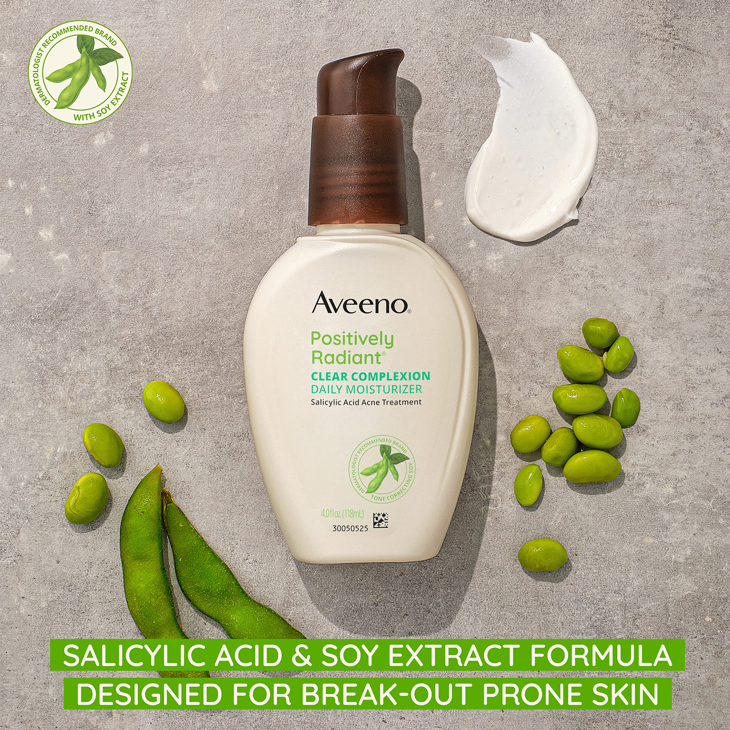 Foto 4 pulgar | Crema Hidratante Aveeno Clear Complexion 118 ml con Ácido Salicílico - Venta Internacional