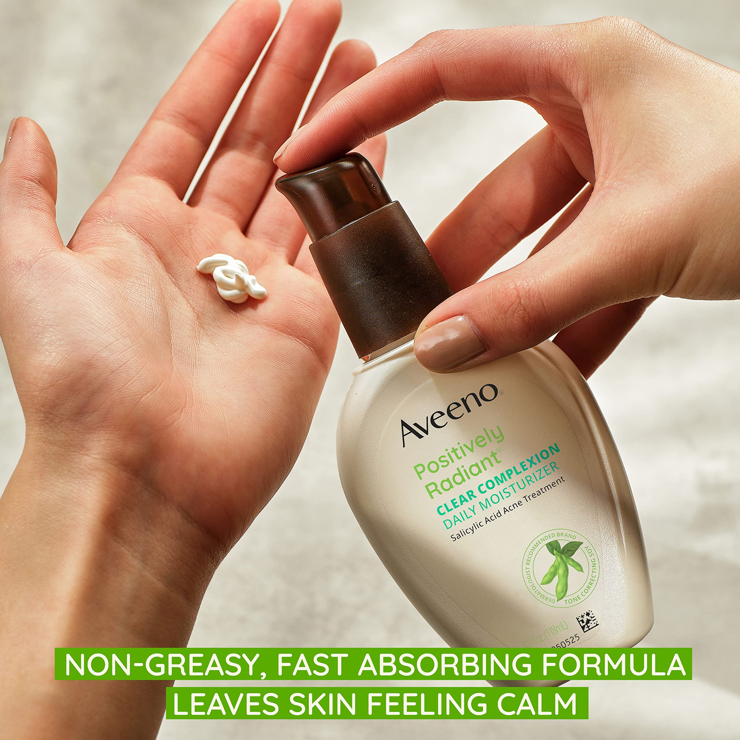 Foto 6 pulgar | Crema Hidratante Aveeno Clear Complexion 118 ml con Ácido Salicílico - Venta Internacional
