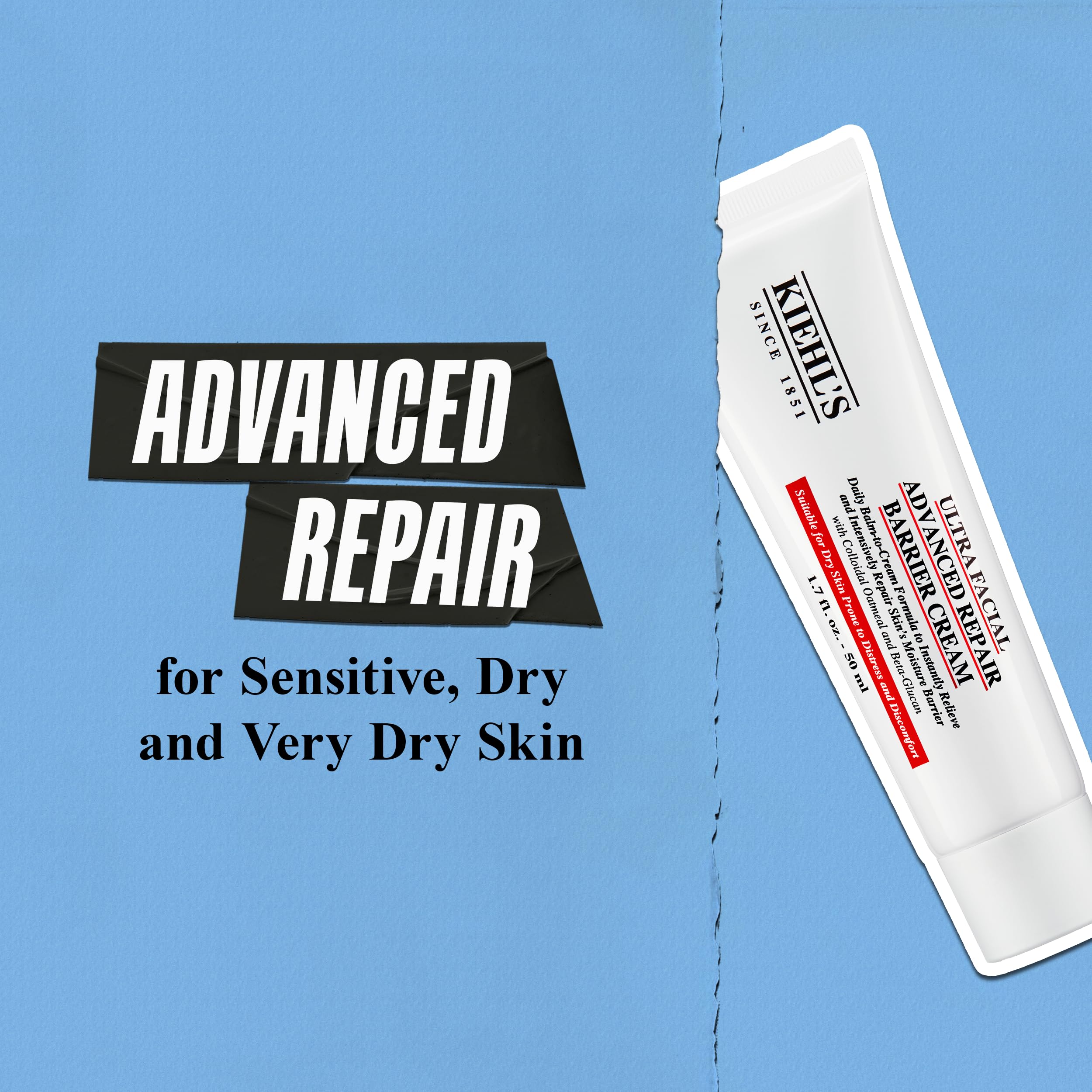 Foto 5 pulgar | Crema Protectora Kiehl's Ultra Facial Advanced Repair 50 Ml - Venta Internacional.
