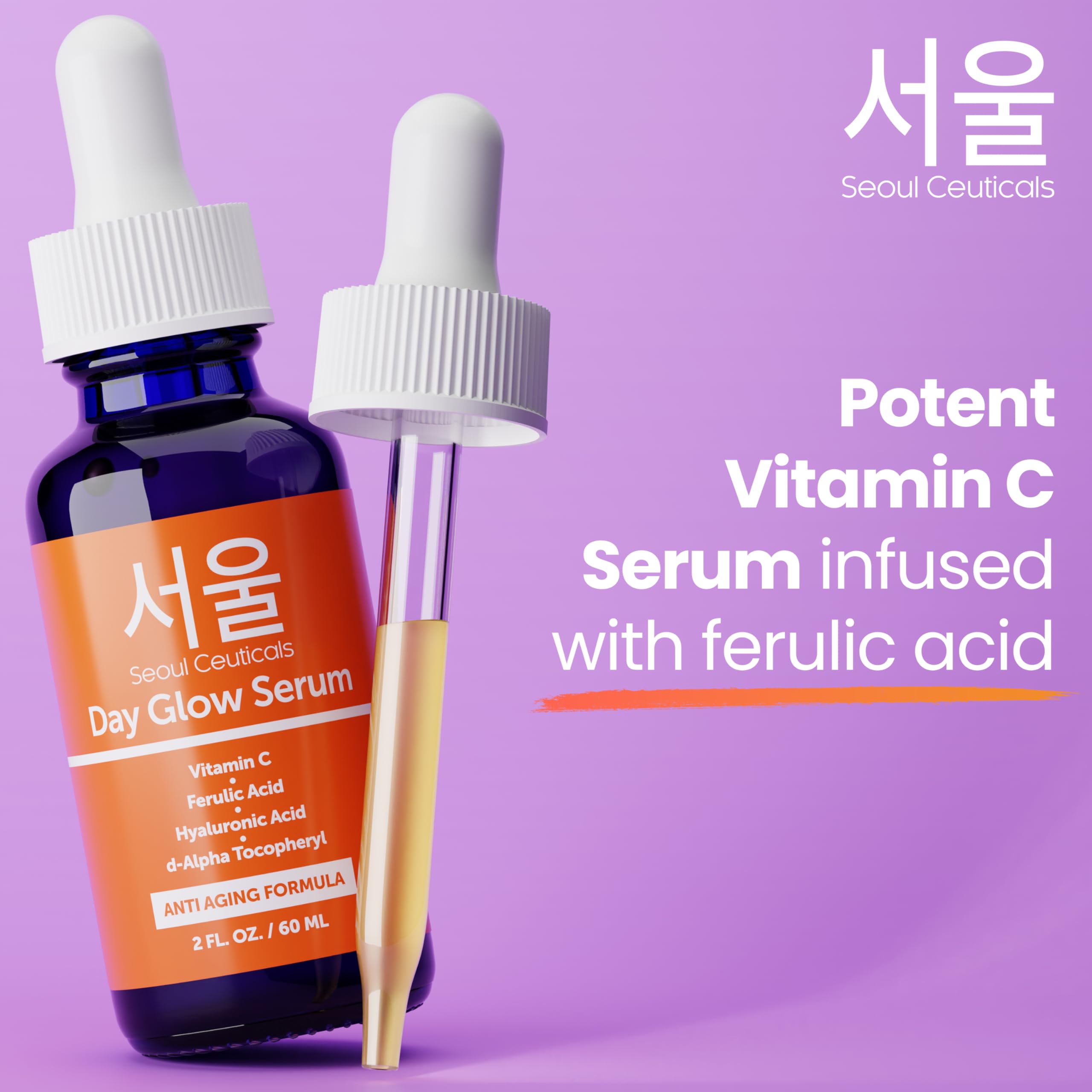 Foto 6 pulgar | Sérum Seoulceuticals Con Vitamina C, 20% De Ácido Hialurónico, 60 Ml - Venta Internacional.