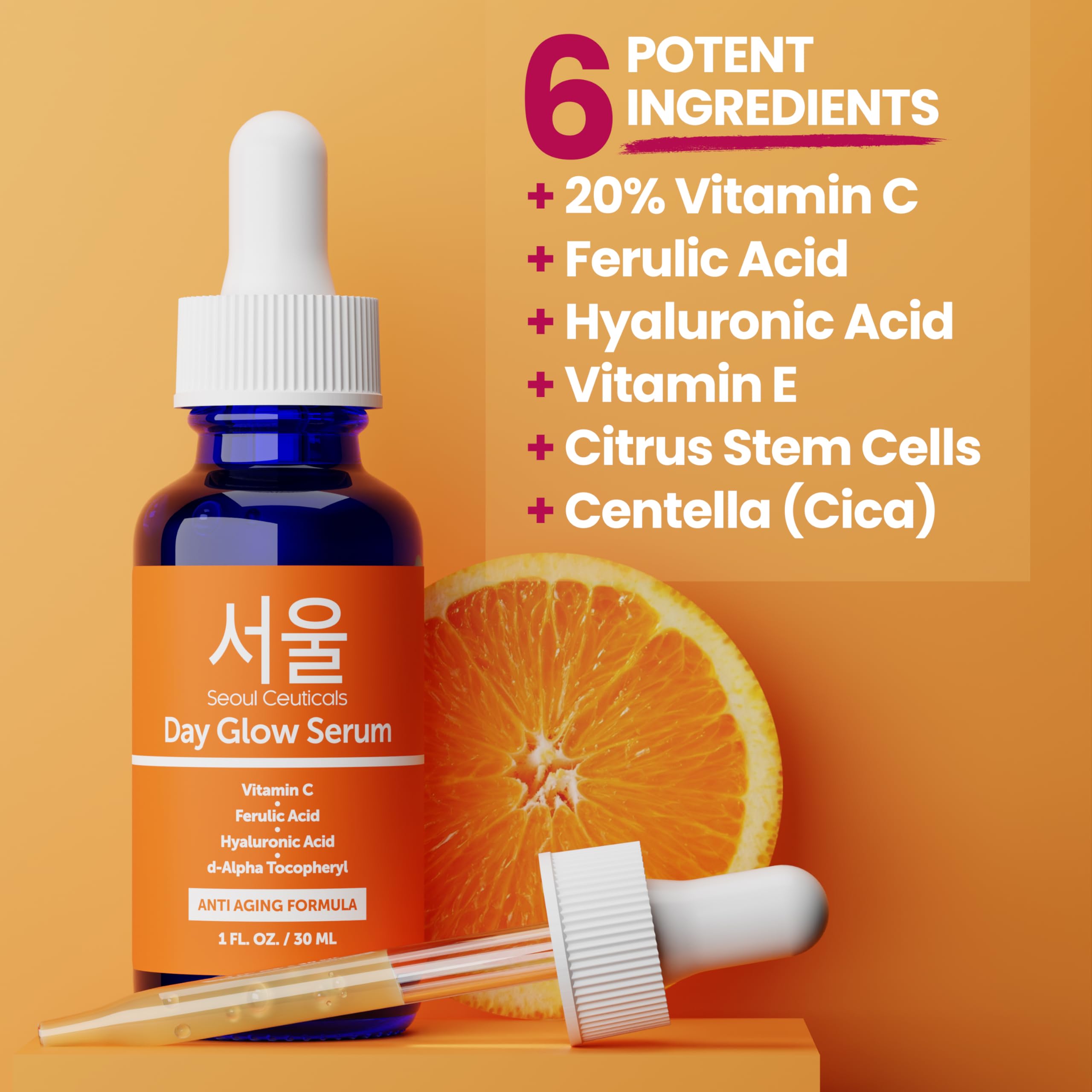 Foto 7 pulgar | Sérum Seoulceuticals Con Vitamina C, 20% De Ácido Hialurónico, 60 Ml - Venta Internacional.