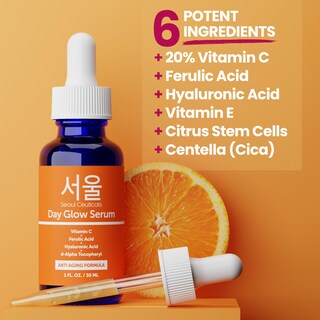 Foto 6 | Sérum Seoulceuticals Con Vitamina C, 20% De Ácido Hialurónico, 60 Ml - Venta Internacional.