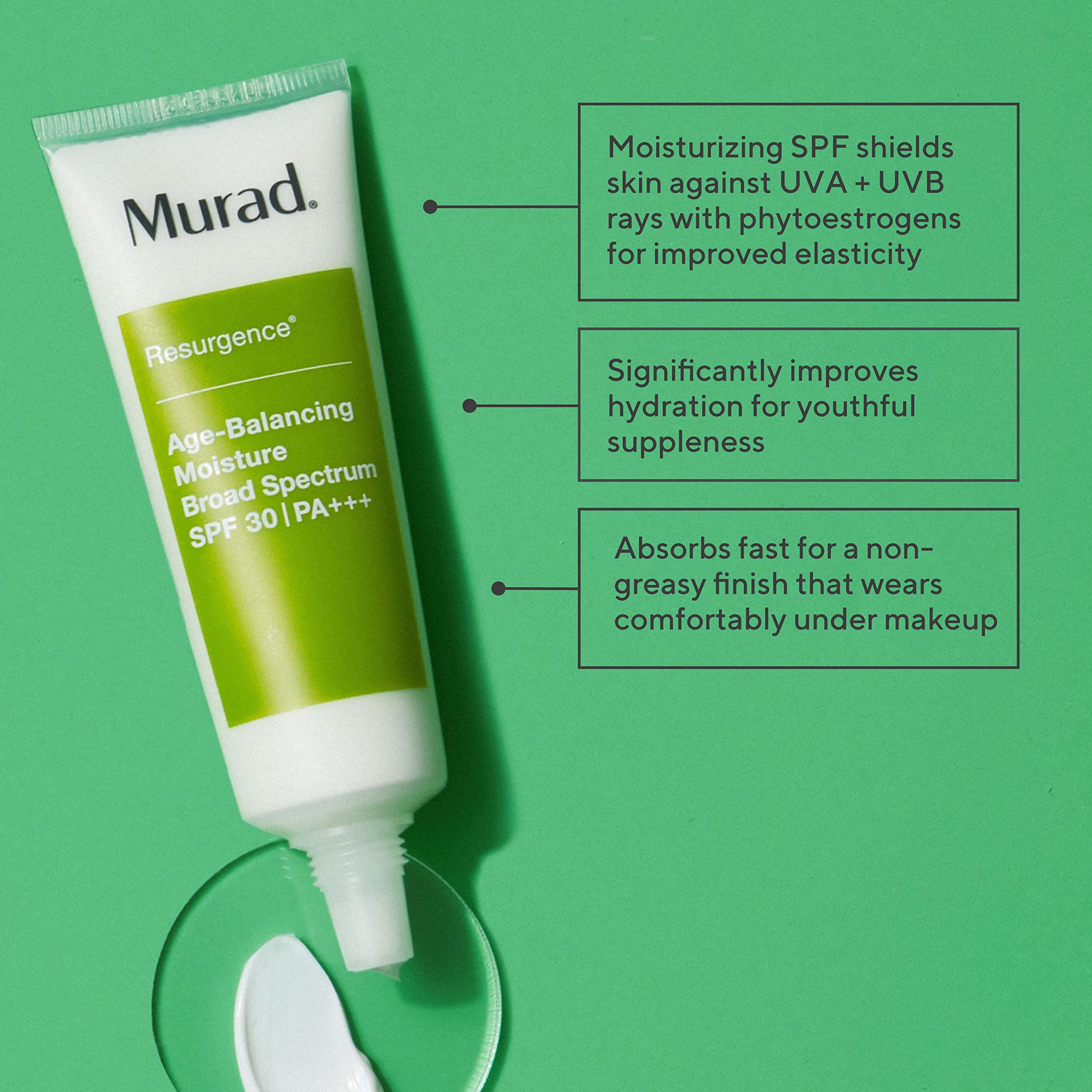 Foto 3 pulgar | Crema Hidratante Murad Age Balancing Resurgence Spf 30 50 Ml - Venta Internacional.