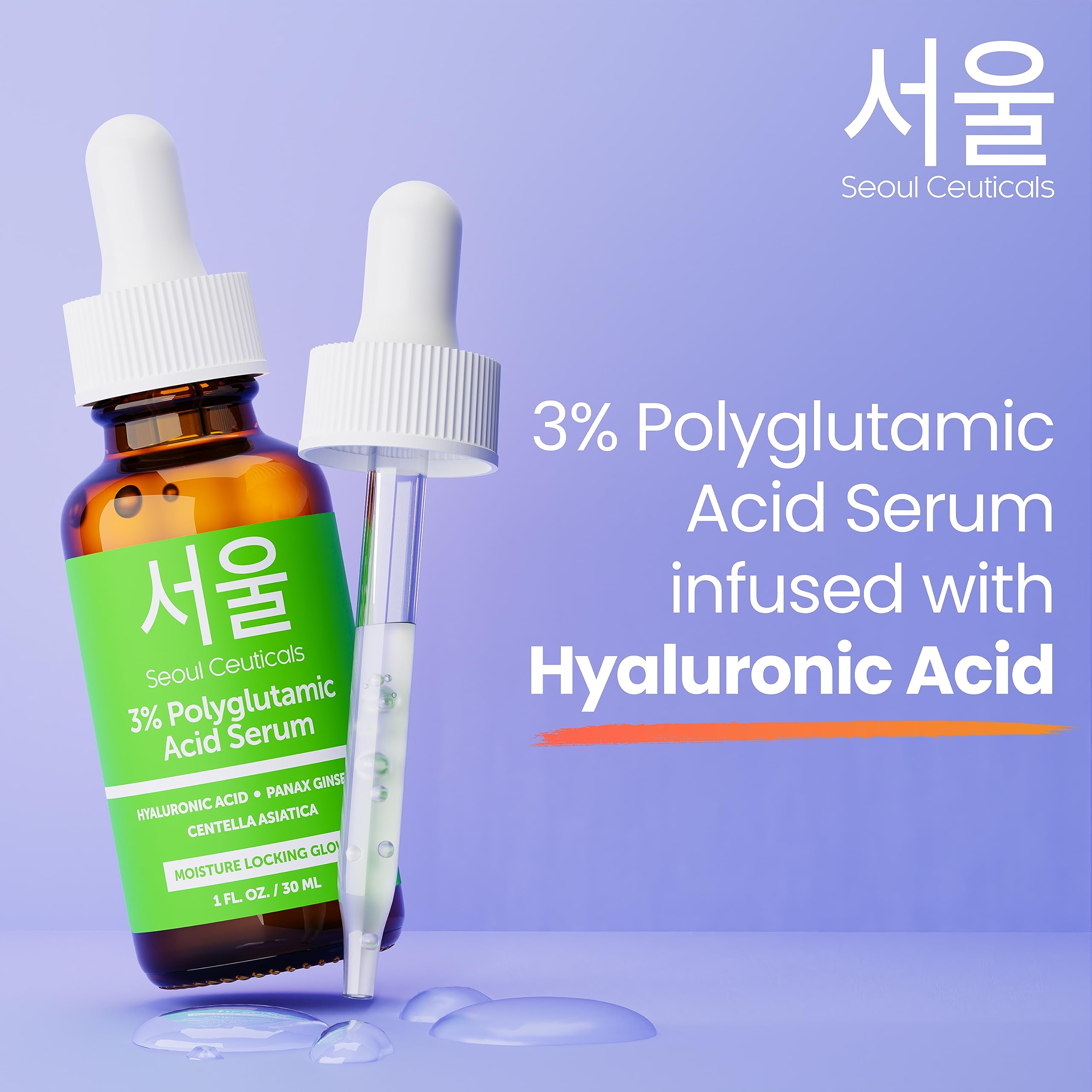 Foto 6 pulgar | Serum Seoulceuticals Ácido Poliglutámico Orgánico 30 Ml Con Ha - Venta Internacional.