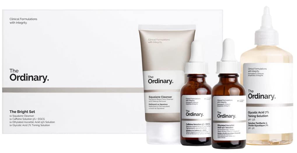 Set De Cuidado De La Piel The Ordinary Bright Set Ácido Glicólico 7% 240 Ml - Venta Internacional.