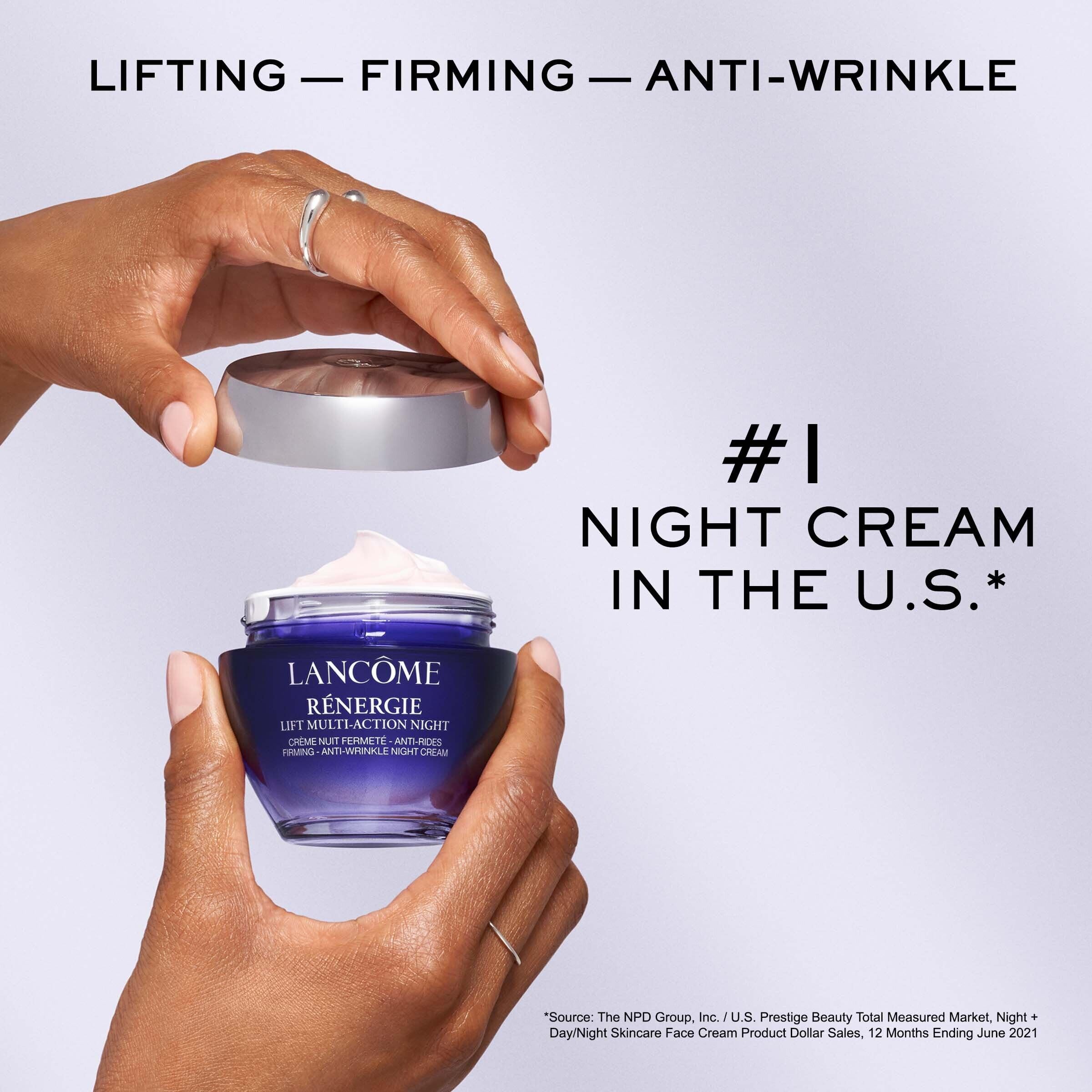 Foto 4 pulgar | Crema De Noche Lancôme Rénergie Multi-action Con Ácido Hialurónico - Venta Internacional.