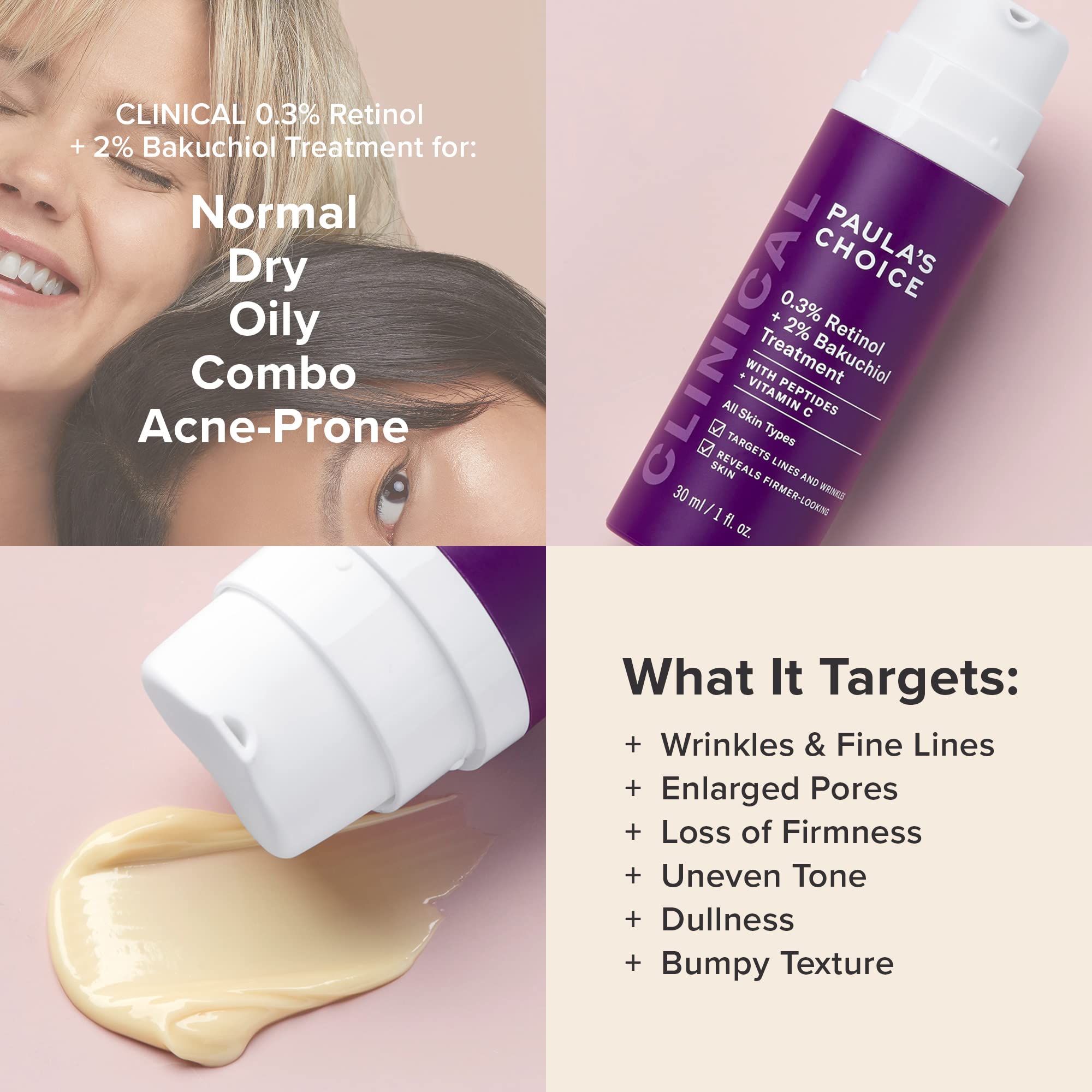 Foto 4 | Sérum Paula's Choice Clinical Con 0,3% De Retinol Y 2% De Bakuchiol, 30 Ml - Venta Internacional.