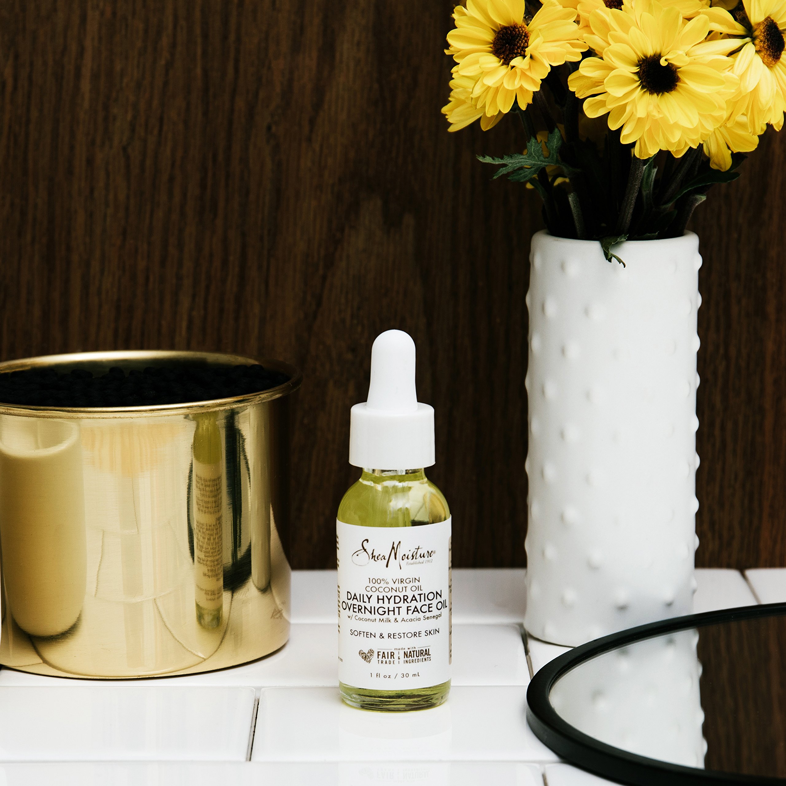Foto 2 | Aceite Facial Sheamoisture, Aceite De Coco 100% Virgen, 30 Ml, Para Toda La Piel - Venta Internacional.