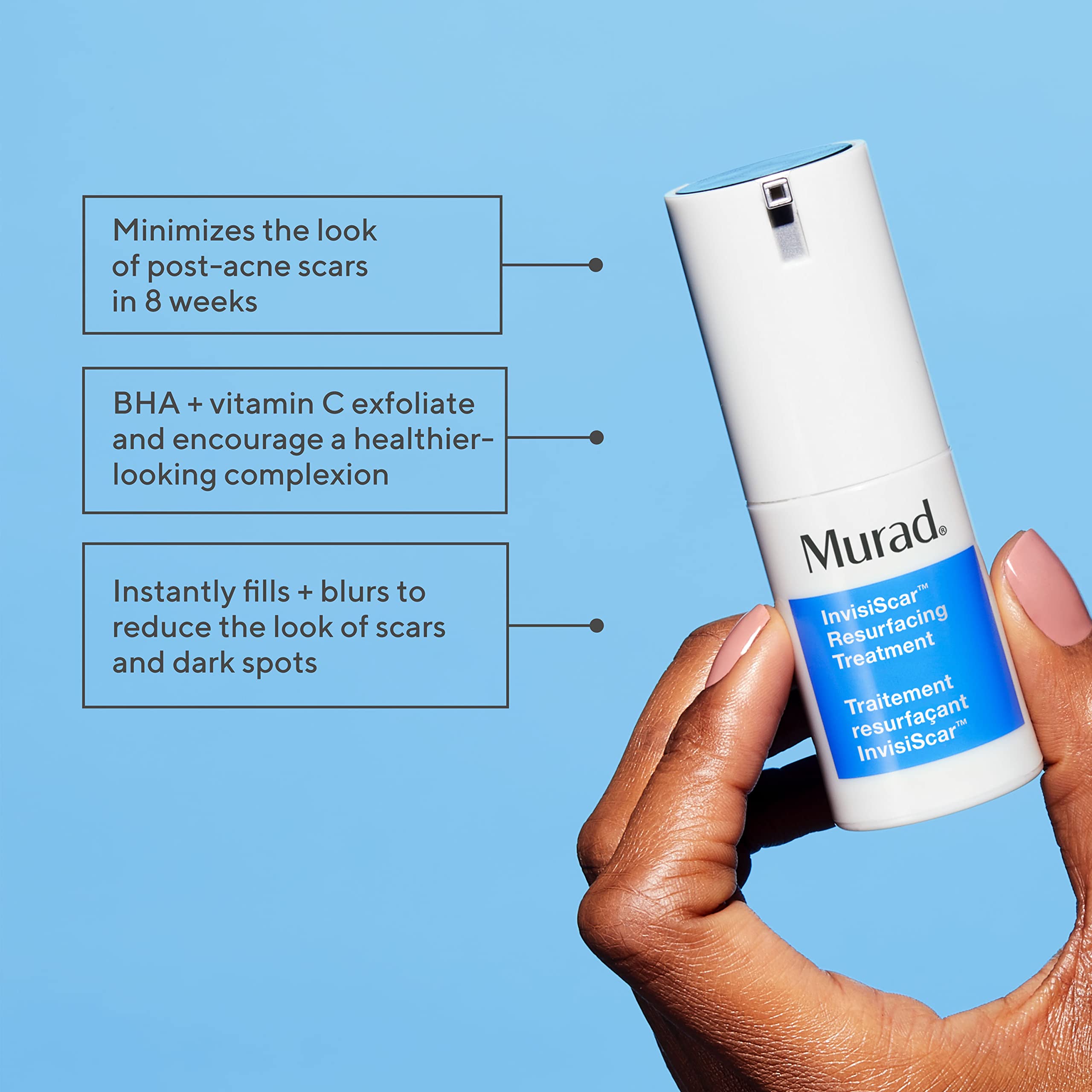 Foto 3 pulgar | Tratamiento Rejuvenecedor Murad Invisiscar Para Cicatrices De Acné, 15 Ml - Venta Internacional.