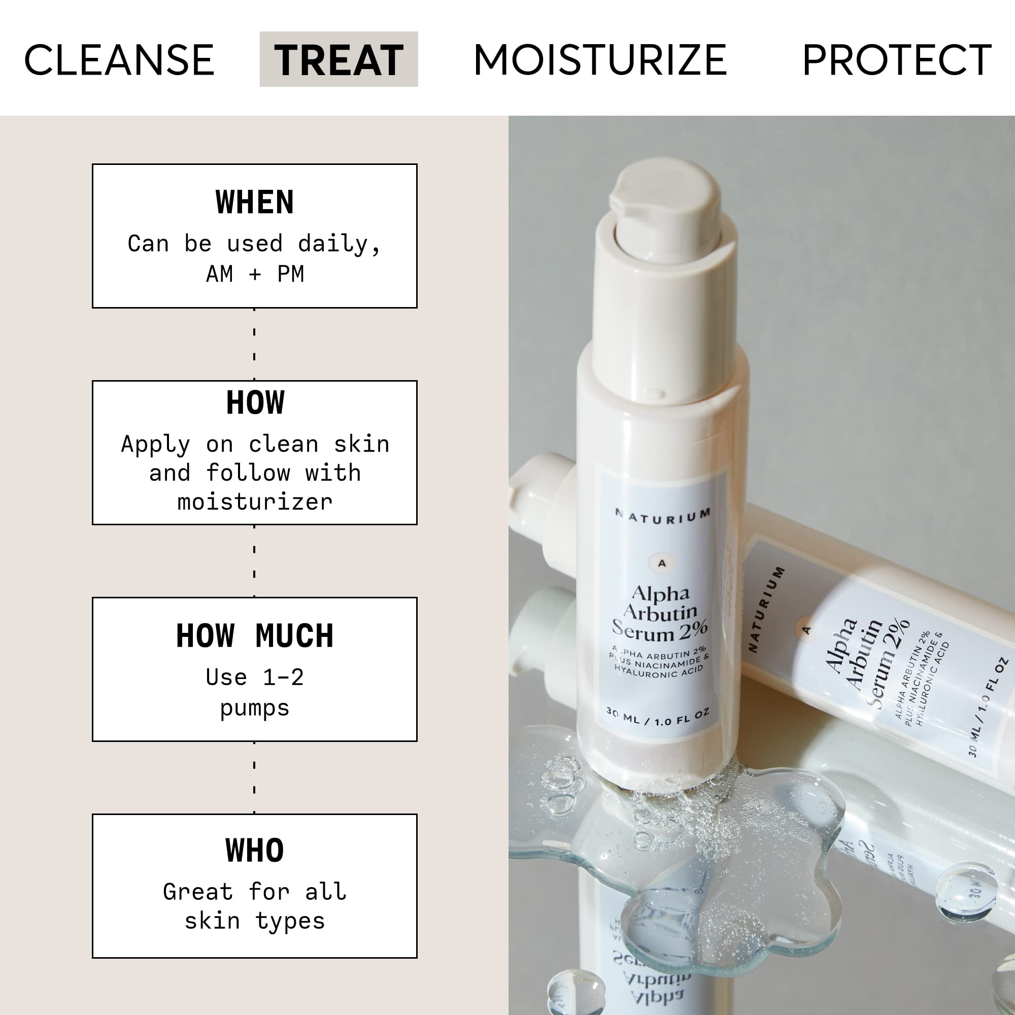 Foto 4 pulgar | Serum Naturium Alpha Arbutina 2% Con Niacinamida Y Limón 30 Ml - Venta Internacional.