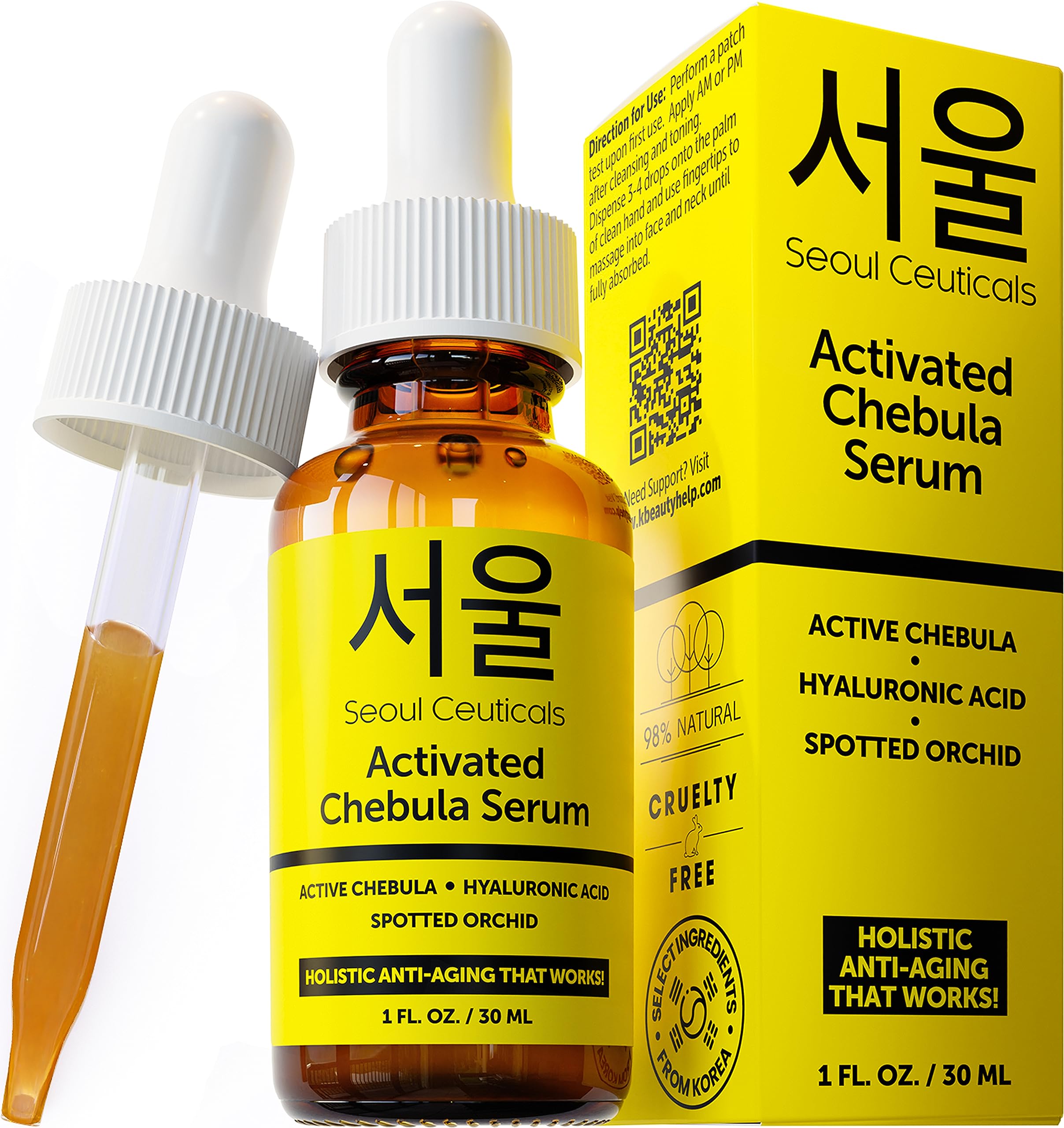Sérum Seoulceuticals Chebula Active 30 Ml Antienvejecimiento K Beauty - Venta Internacional.