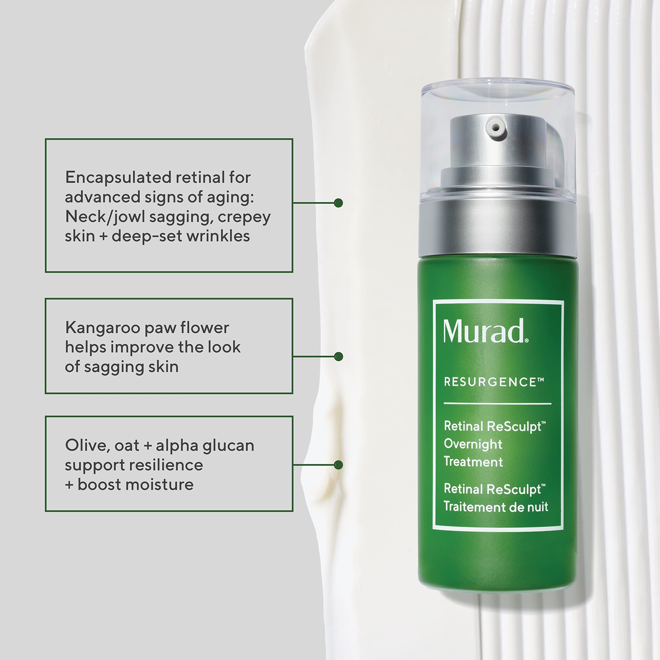 Foto 3 pulgar | Serum Murad Retinal Resculpt, Tratamiento Nocturno, 30 Ml - Venta Internacional.