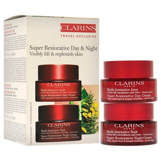 Foto 3 | Skincare Set Clarins Super Restorative Day Cream Night Cream - Venta Internacional.
