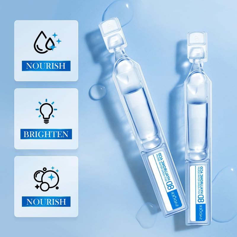 Foto 3 pulgar | Frascos De Sérum Con 3% De Ácido Hialurónico Ultrahidratantes, 60 Unidades - Venta Internacional.