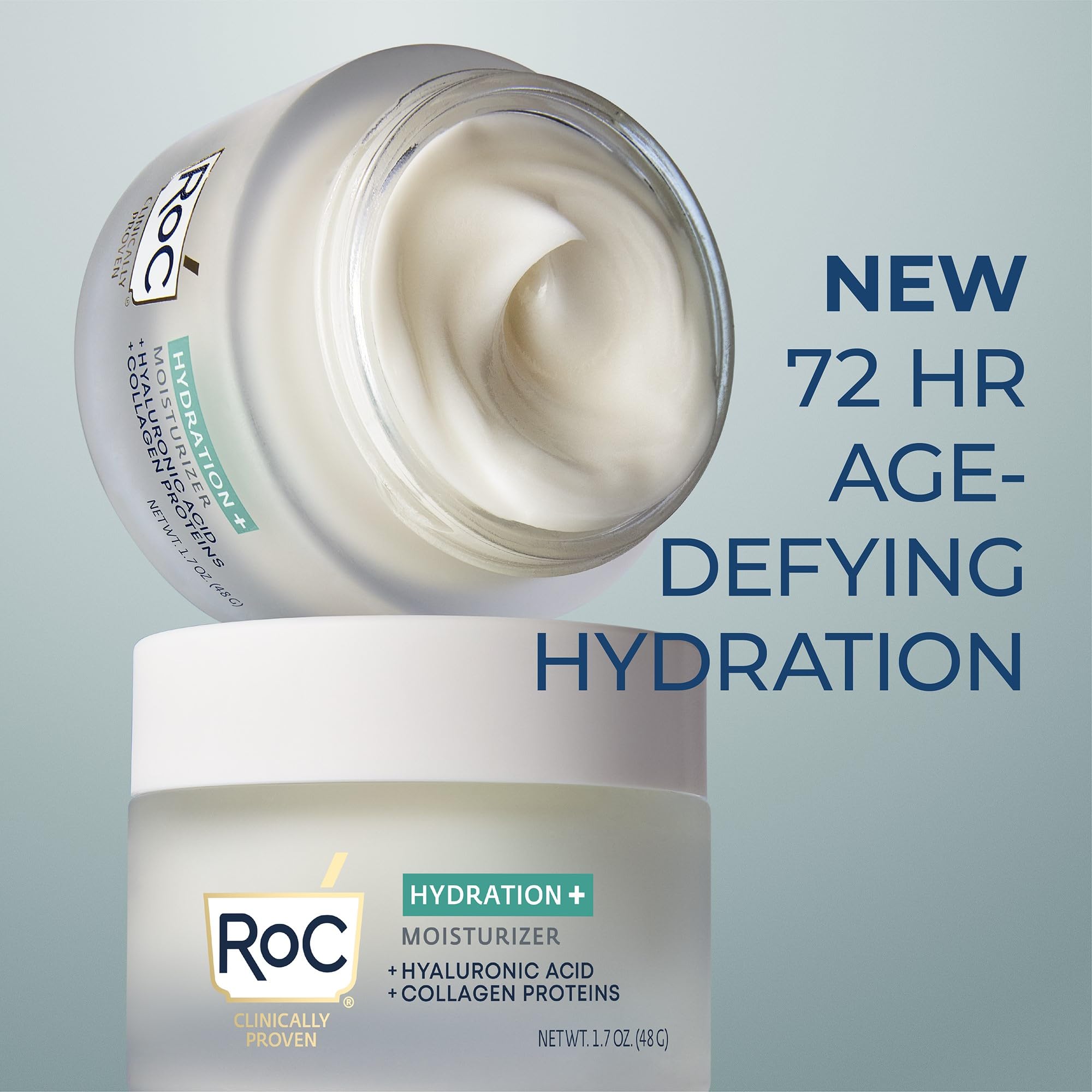 Foto 3 pulgar | Crema Facial Hidratante Roc Hydration+ Con Ácido Hialurónico 50 Ml - Venta Internacional.
