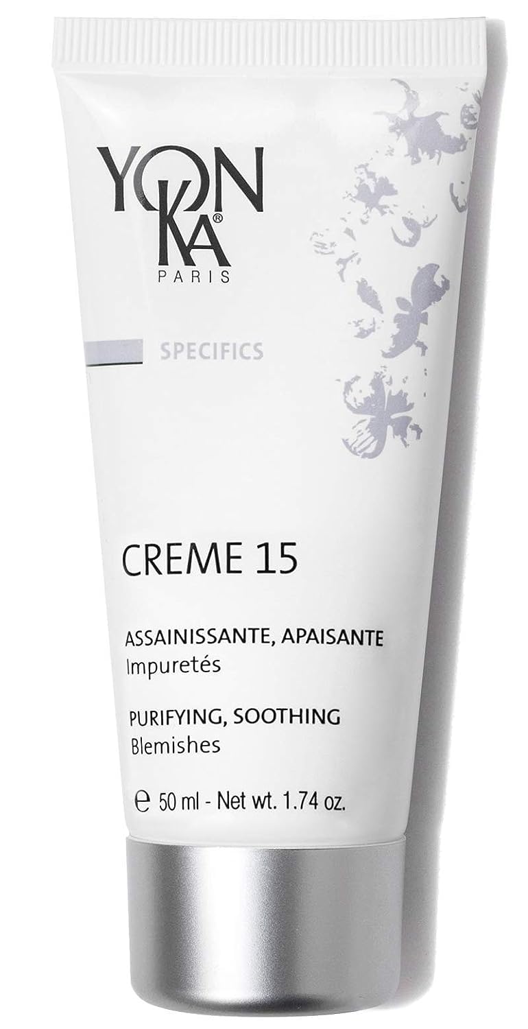 Foto 2 pulgar | Tratamiento Yonka Creme 15, Purificante Y Calmante Para Imperfecciones, 50 Ml - Venta Internacional.