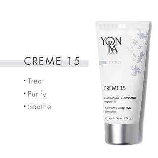 Foto 3 | Tratamiento Yonka Creme 15, Purificante Y Calmante Para Imperfecciones, 50 Ml - Venta Internacional.