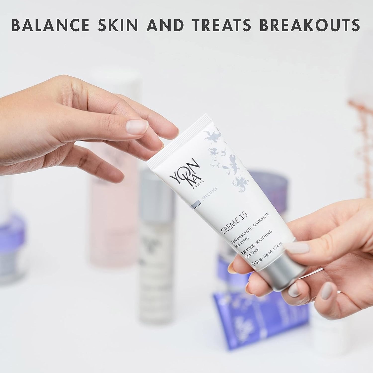 Foto 4 | Tratamiento Yonka Creme 15, Purificante Y Calmante Para Imperfecciones, 50 Ml - Venta Internacional.