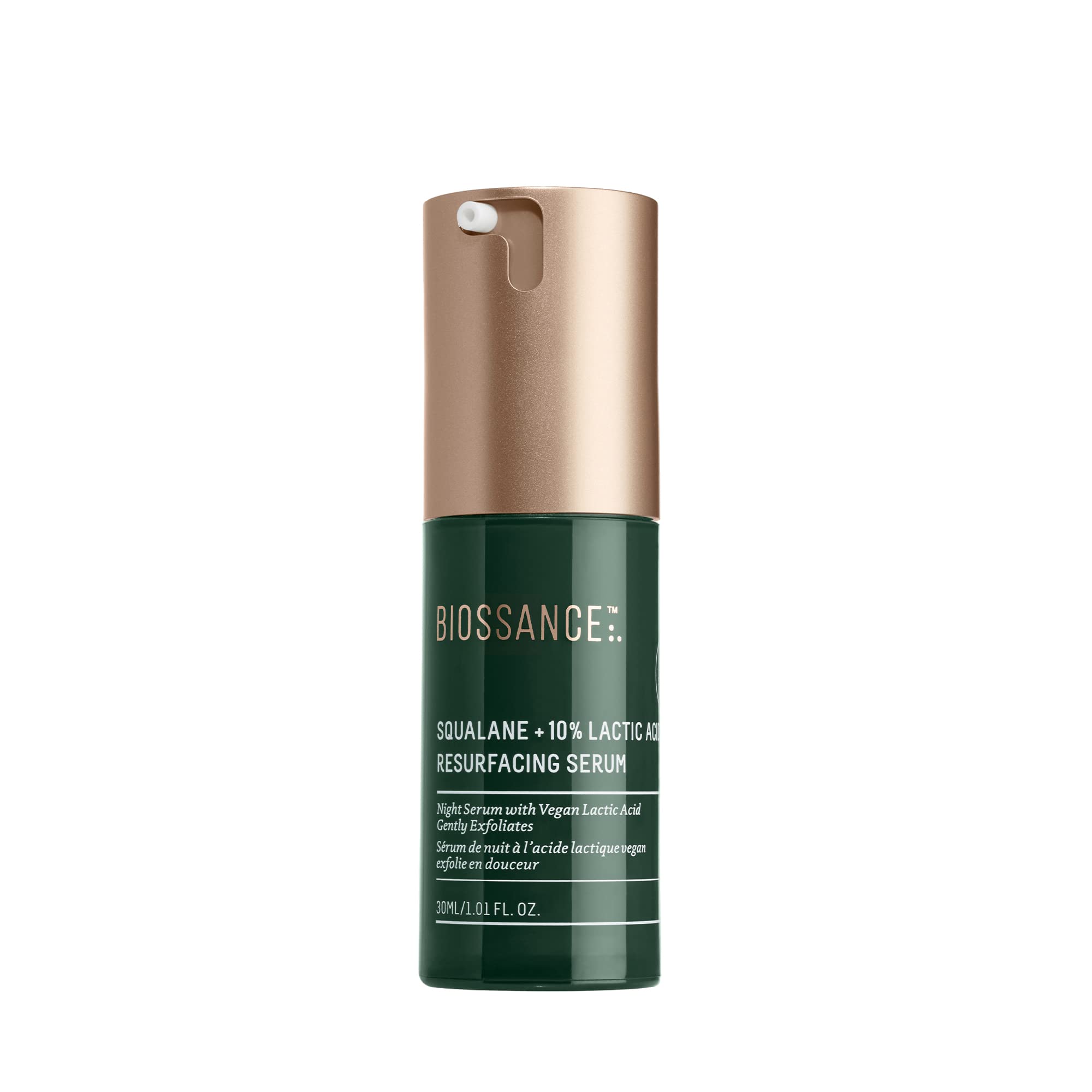 Foto 2 pulgar | Sérum De Noche Biossance Squalane + Ácido Láctico 30 Ml - Venta Internacional.