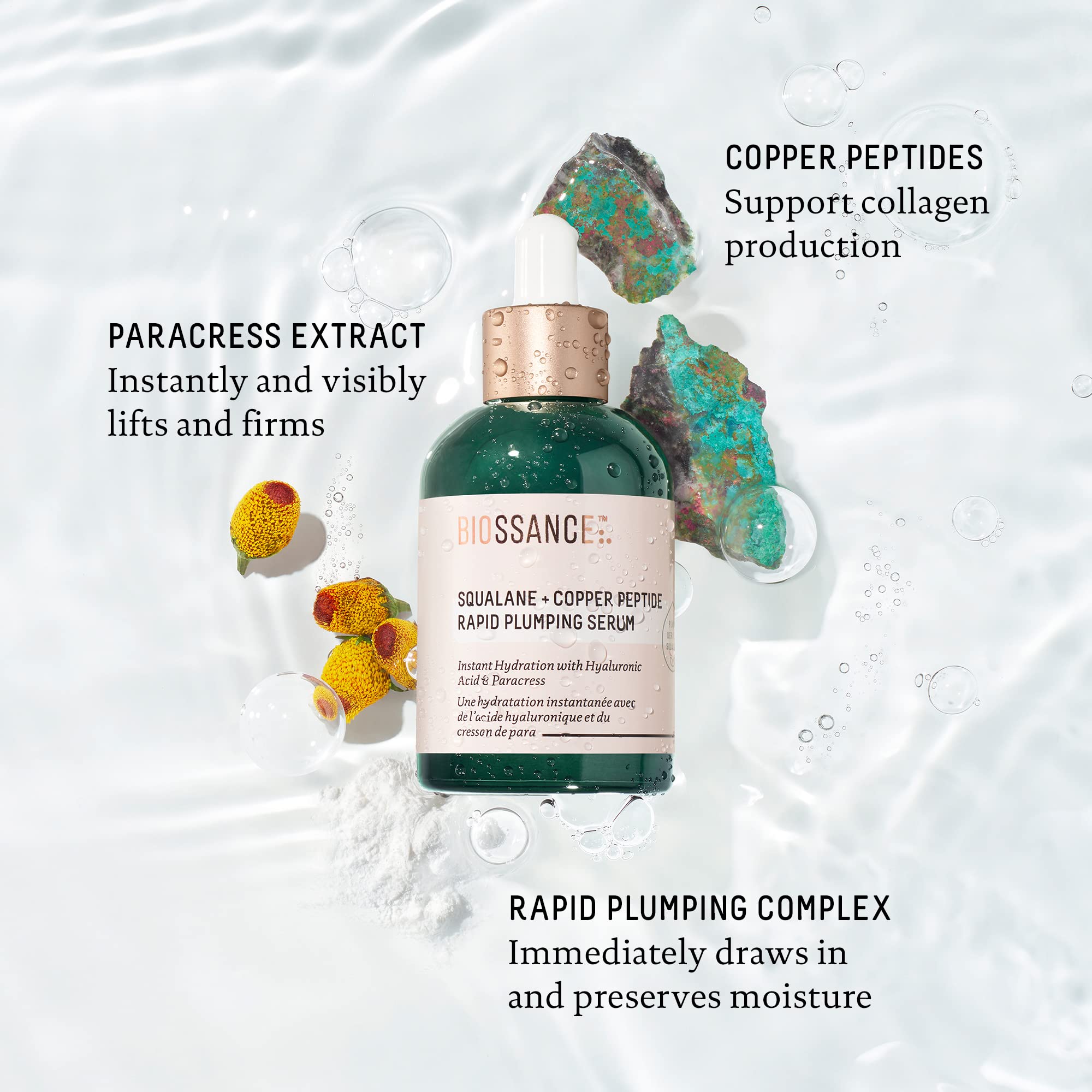 Foto 6 pulgar | Sérum Facial Biossance Squalane + Peptido De Cobre 50 Ml - Venta Internacional.