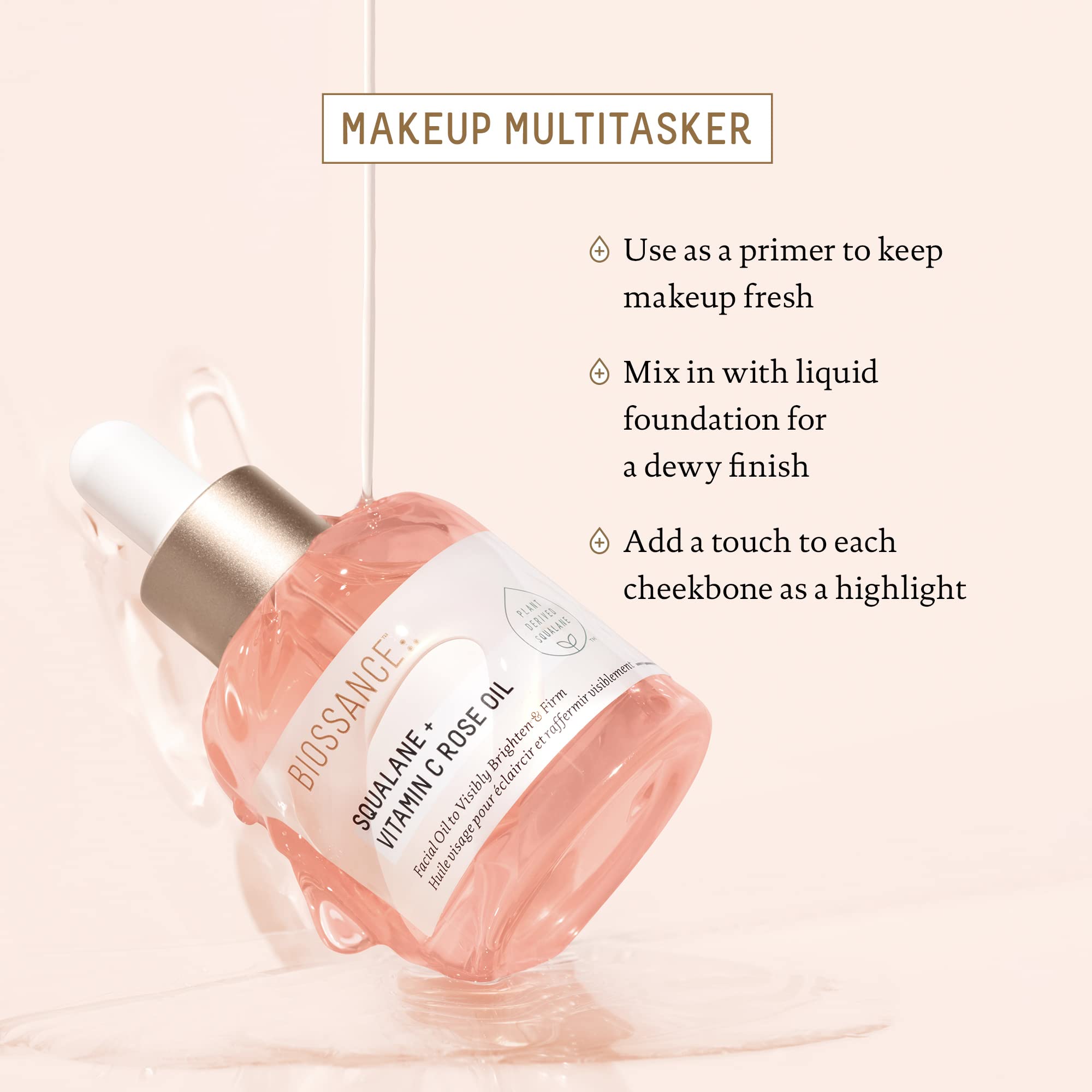 Foto 5 | Aceite Biossance Mini Squalane + Vitamina C Rose Reafirmante - Venta Internacional.