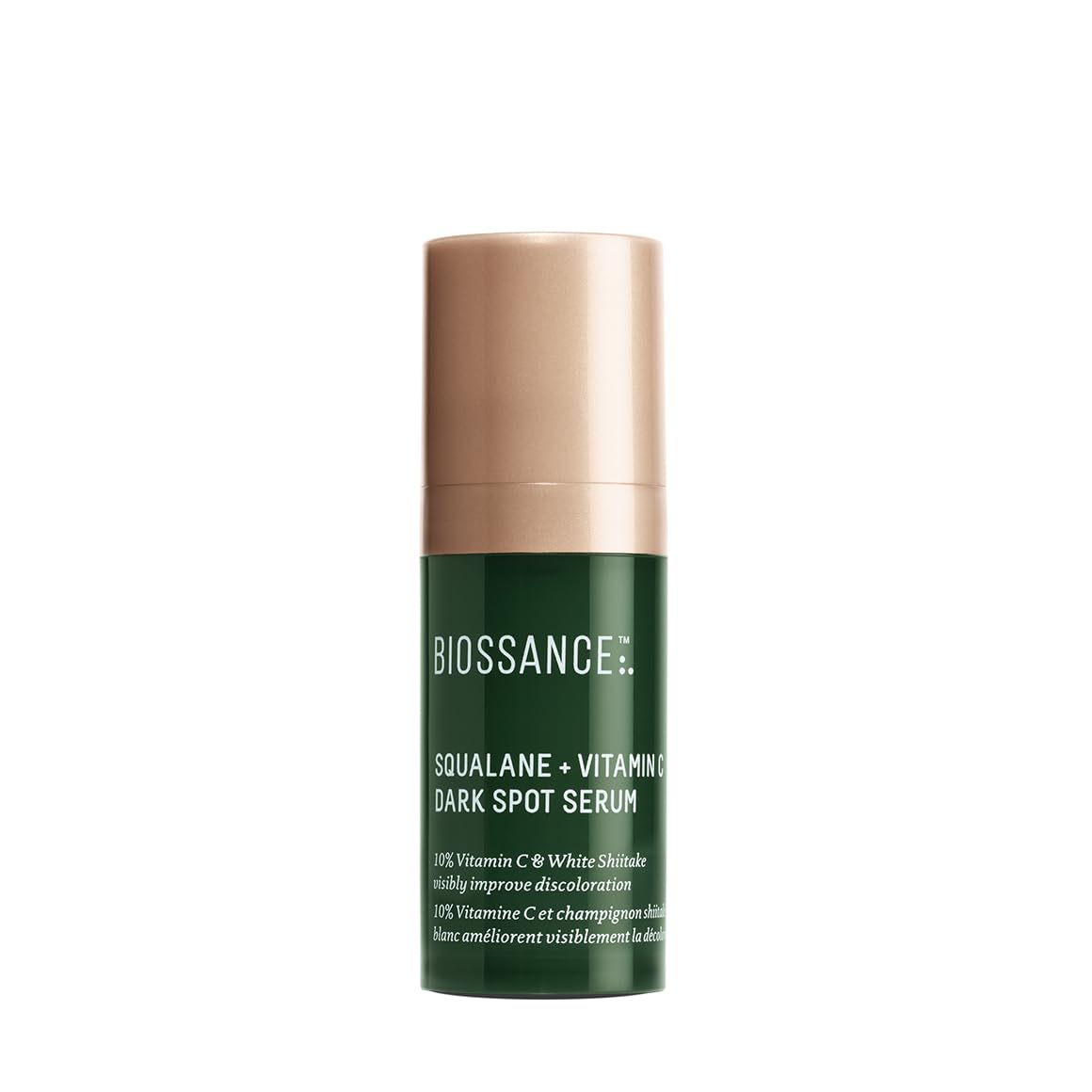 Sérum Biossance Squalane + Vitamina C Para Manchas Oscuras 10% 8 Ml - Venta Internacional.