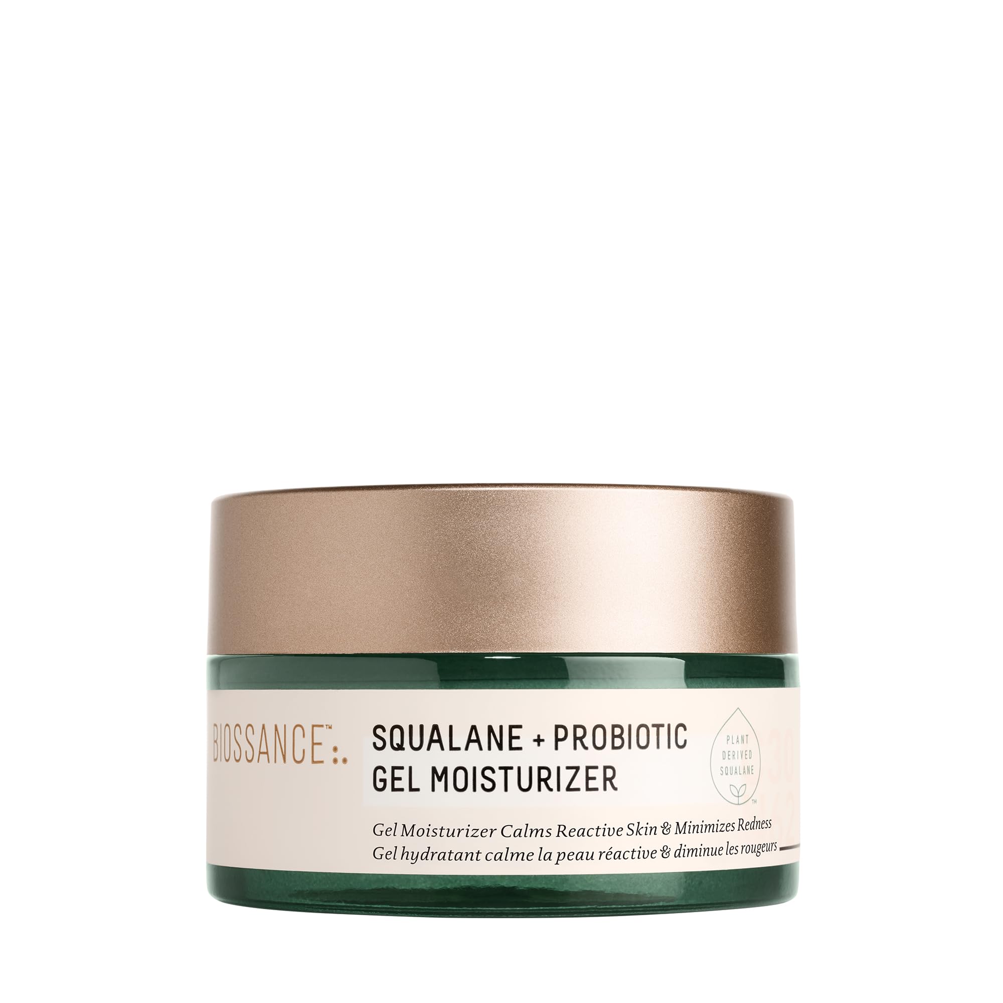 Hidratante Biossance Squalane + Gel Equilibrante Probiótico 50 Ml - Venta Internacional.