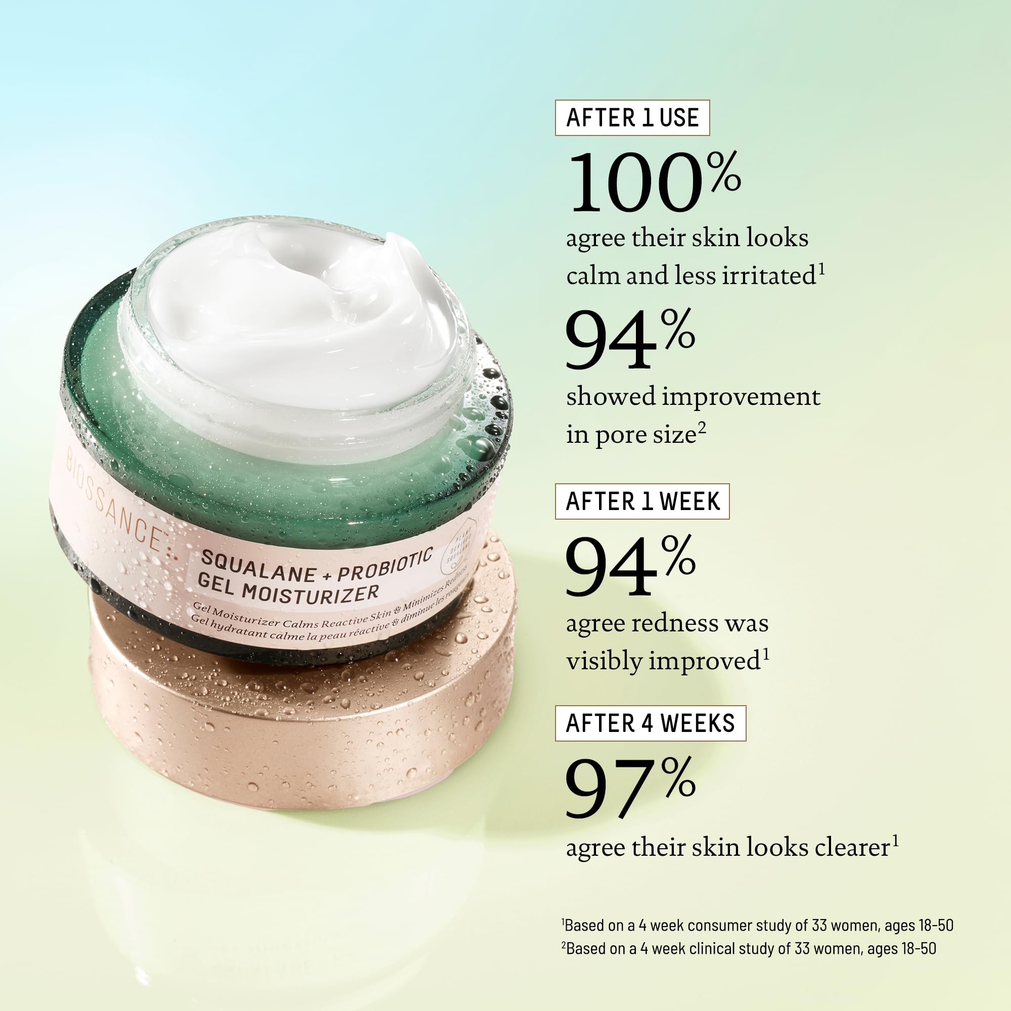Foto 6 pulgar | Hidratante Biossance Squalane + Gel Equilibrante Probiótico 50 Ml - Venta Internacional.