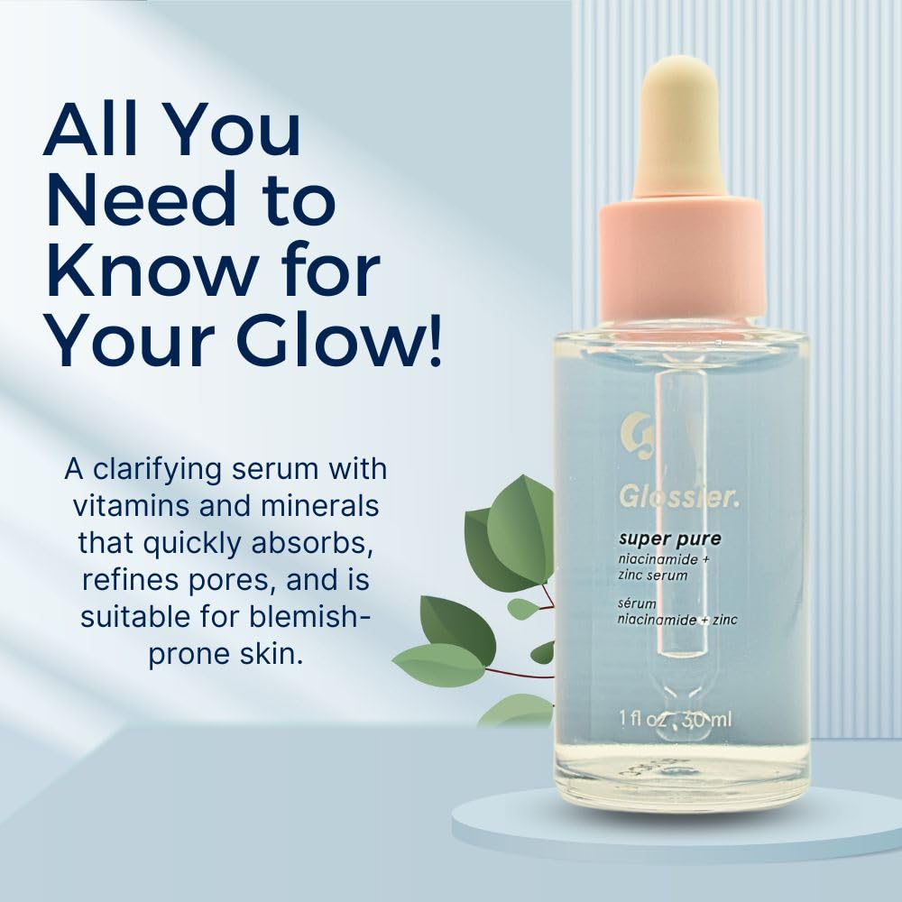 Foto 7 pulgar | Sérum Facial Glossier Super Pure Clarifying 30 Ml Con Niacinamida - Venta Internacional.