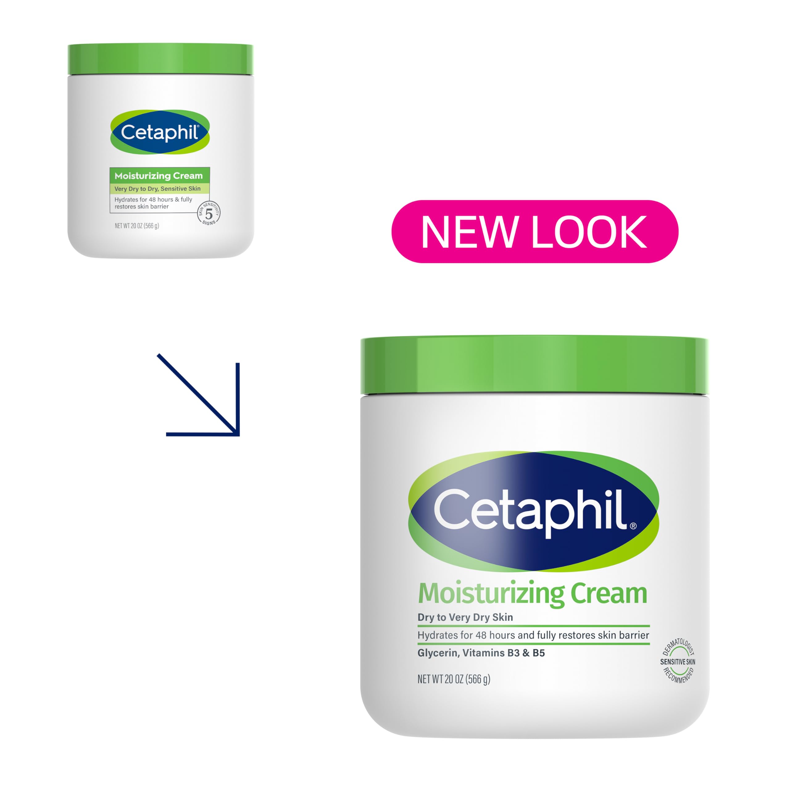 Foto 3 pulgar | Crema Hidratante Cetaphil Face & Body 591 Ml Para Piel Seca - Venta Internacional