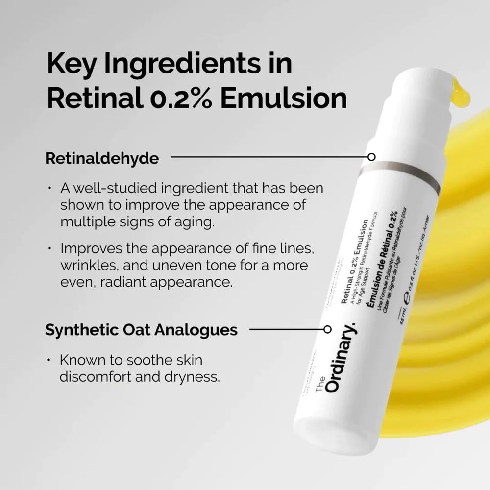 Foto 8 pulgar | Emulsión The Ordinary Retinal Al 0.2% Para Ayudar A Personas De Edad Avanzada - Venta Internacional.