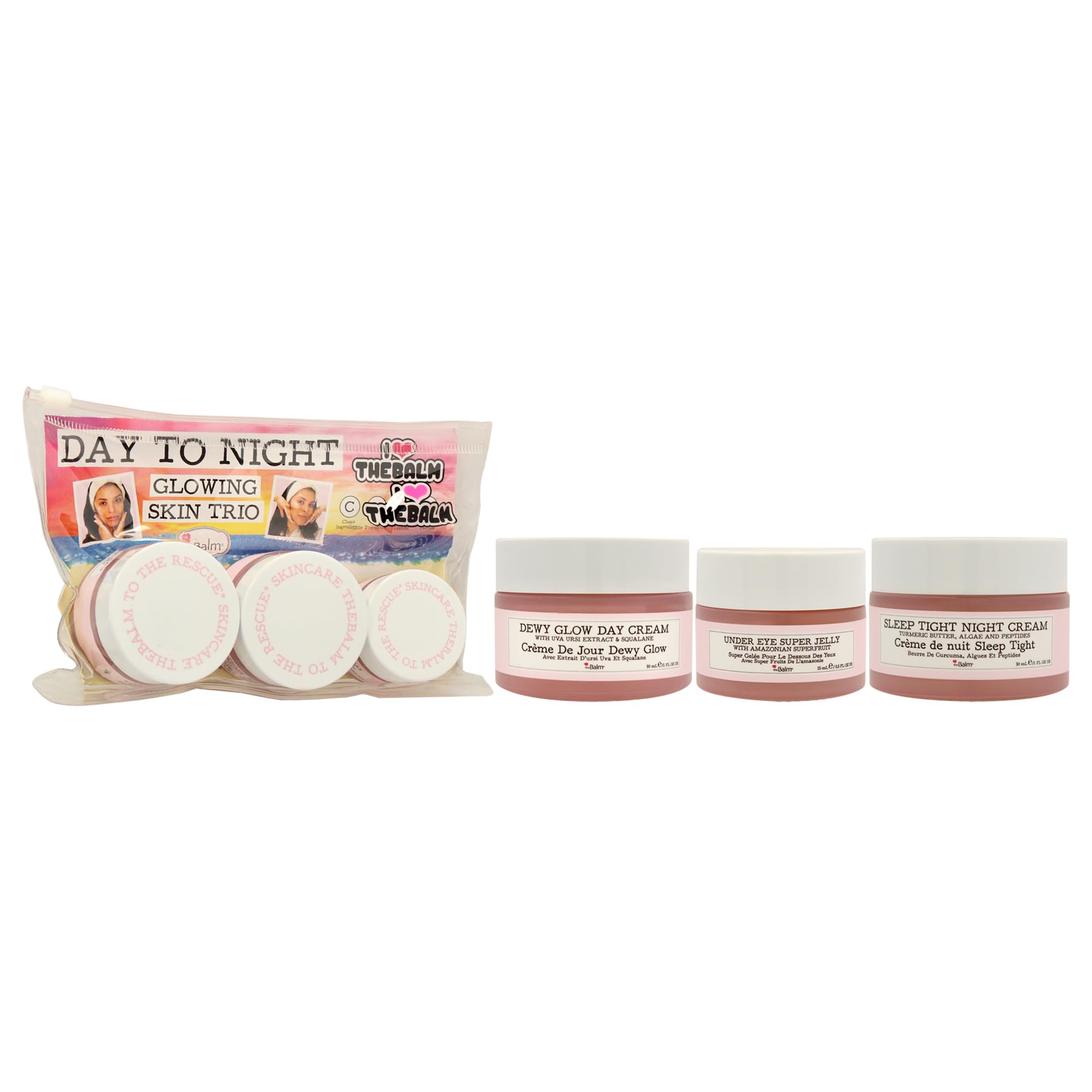 Foto 4 pulgar | Set de Cuidado de la Piel Thebalm Day To Night Glowing Skin Trio - Venta Internacional