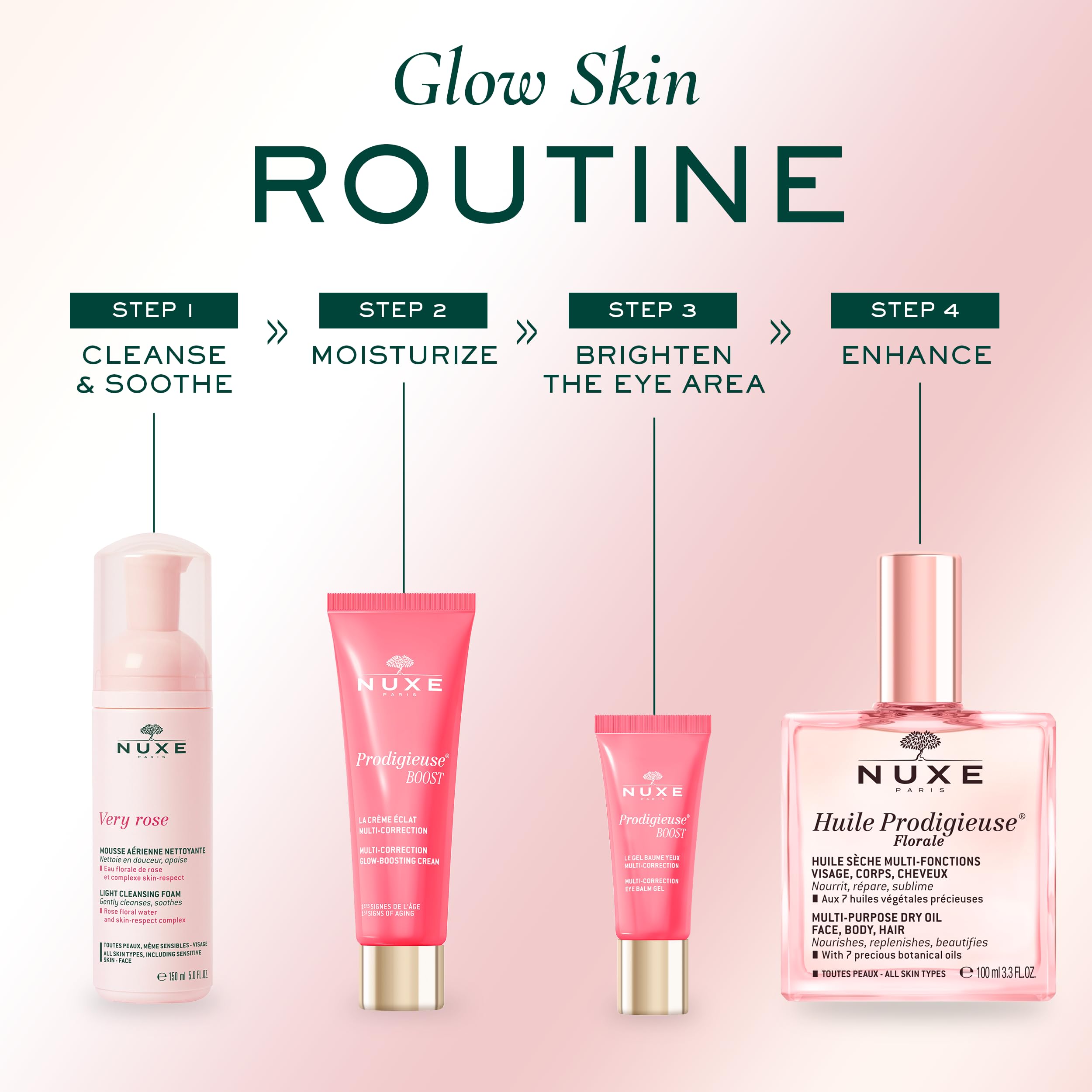 Foto 7 pulgar | Crema Nuxe Prodigieuse Boost Multi-correction 40 Ml Con Hyalur - Venta Internacional.