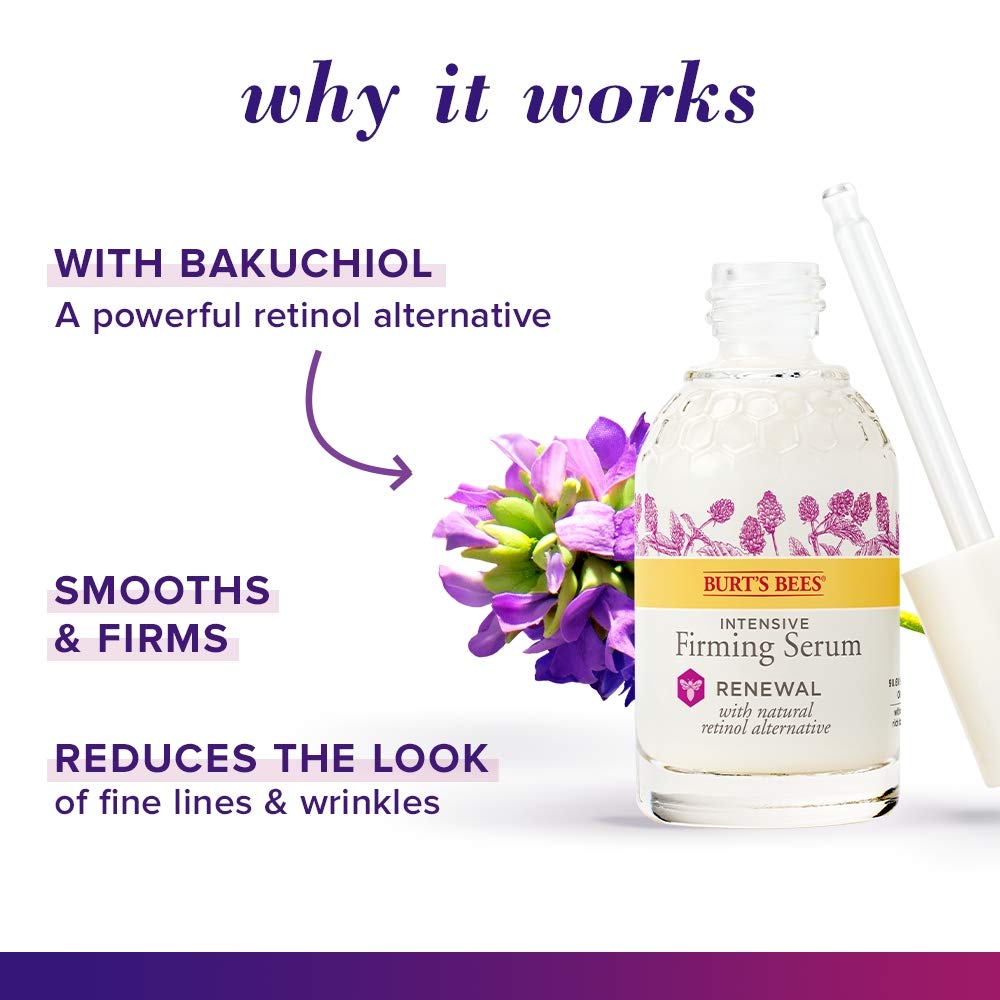 Foto 5 pulgar | Sérum Burt's Bees Renewal Intensive Reafirmante 30 Ml Con Bakuchio - Venta Internacional.