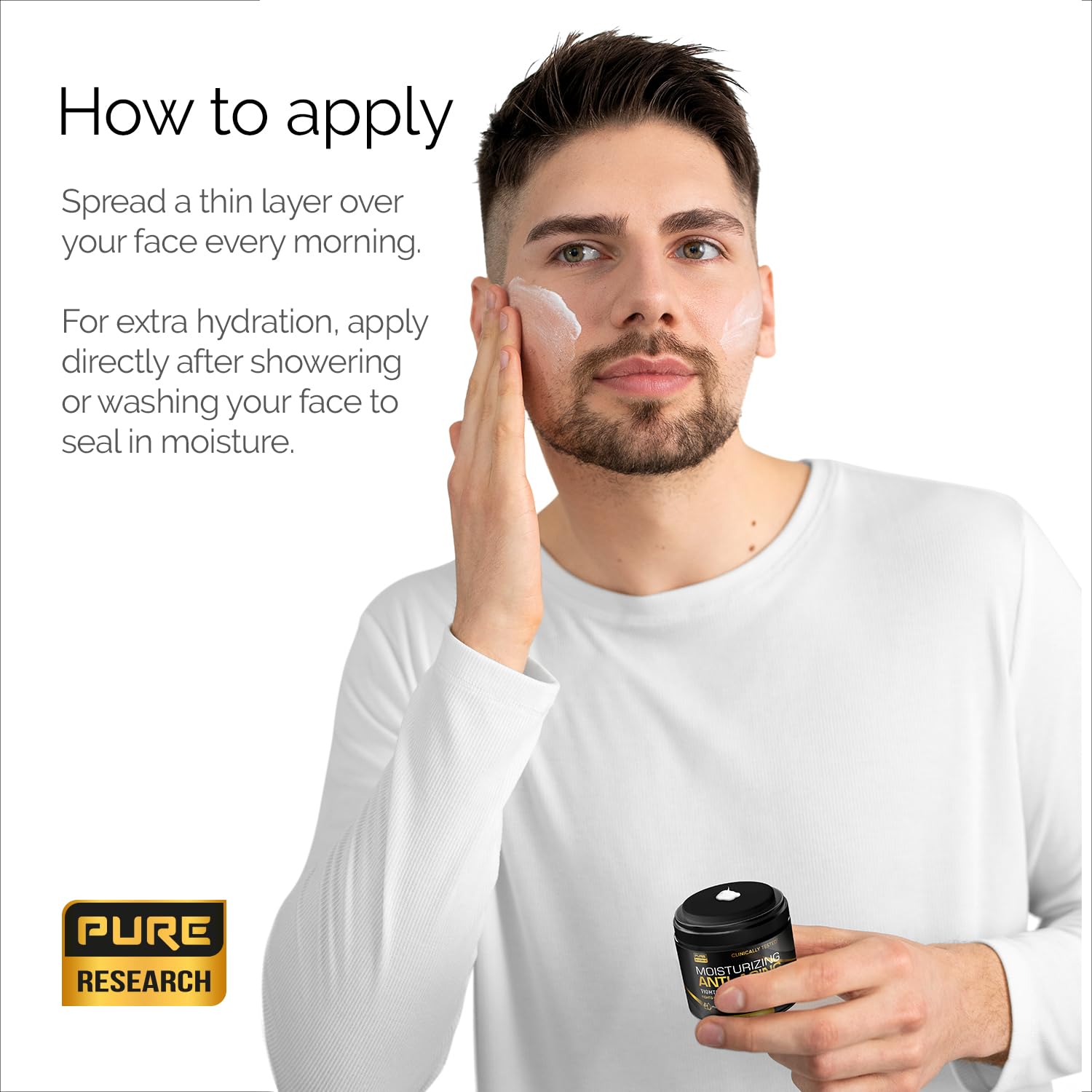 Foto 4 pulgar | Crema Hidratante Pure Research Antiedad 50 Ml Para Hombre - Venta Internacional.