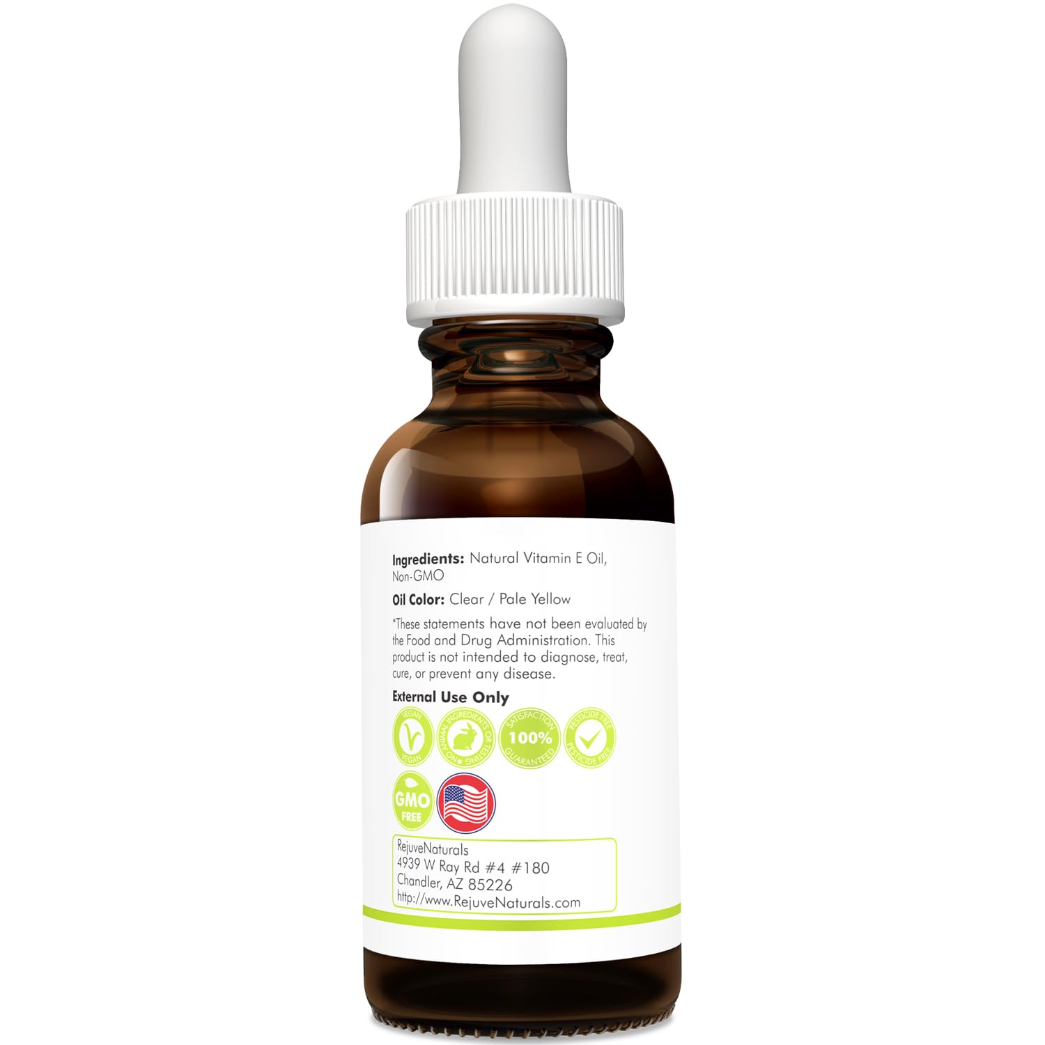 Foto 7 pulgar | Aceite de Vitamina E Rejuvenaturals 42.900 Ui 30 ml - Venta Internacional