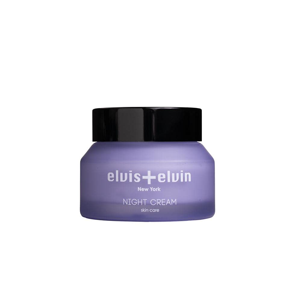 Crema De Noche Elvis+elvin Lilac Con Ectoína Y Niacinamida 50 Ml - Venta Internacional.