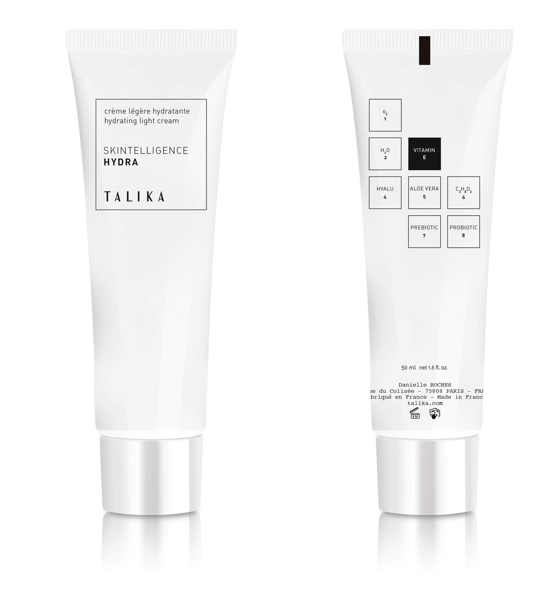 Crema Facial Hidratante Talika Light 50 Ml Para Pieles Mixtas - Venta Internacional.