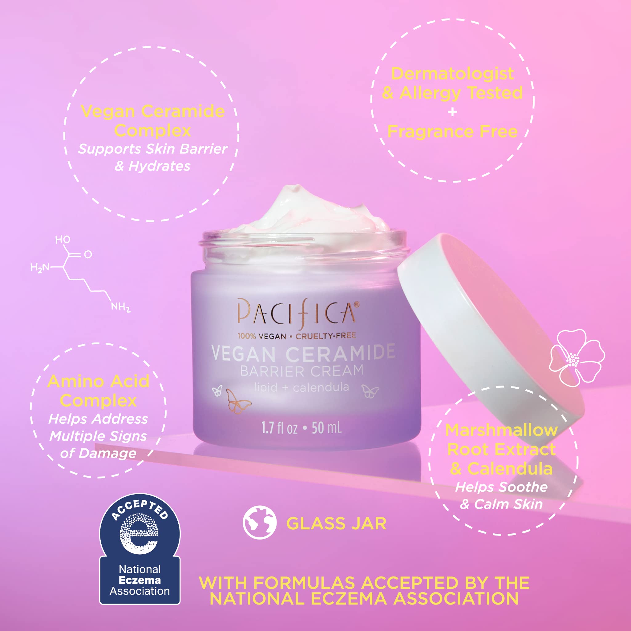 Foto 4 pulgar | Crema Facial Hidratante Pacifica Beauty Vegan 50 Ml - Venta Internacional.