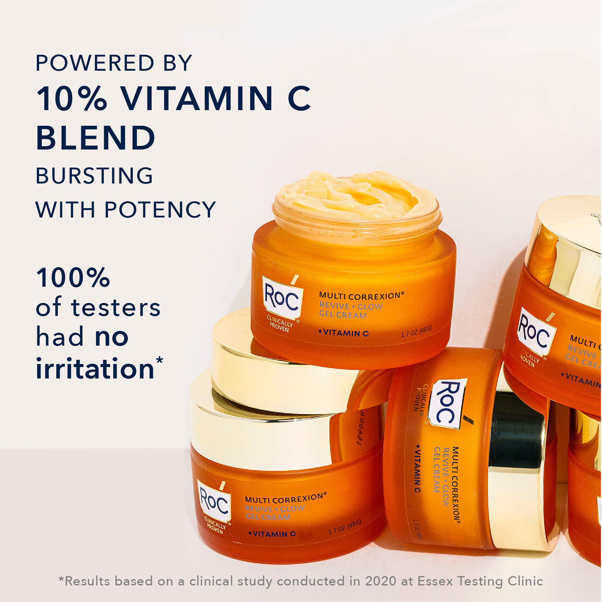Foto 2 | Crema Hidratante Roc Multi Correxion Revive + Glow Con 10% De Vitamina C, 50 Ml - Venta Internacional.