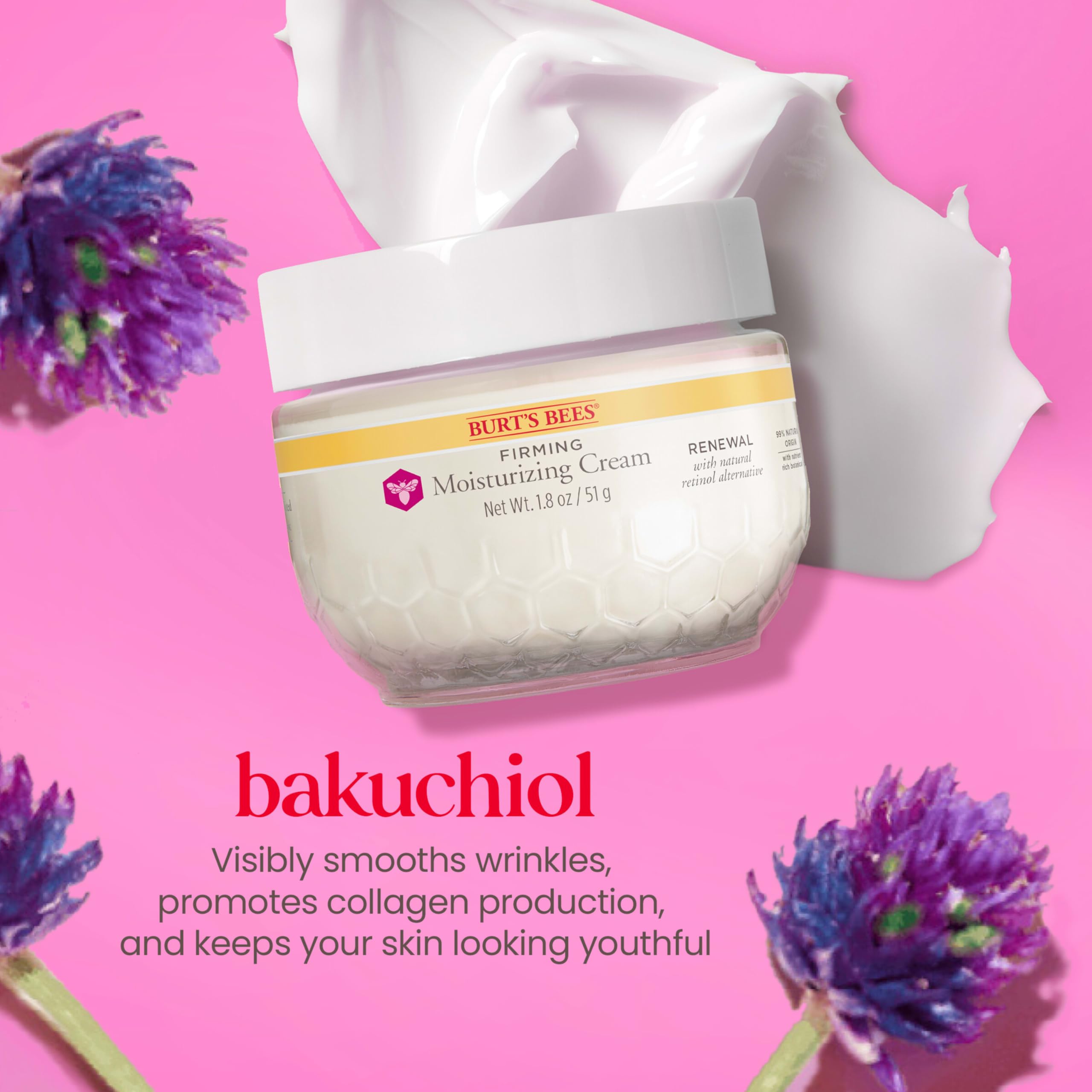 Foto 5 pulgar | Crema Facial Burt's Bees Renewal Firming 50 Ml Antienvejecimiento - Venta Internacional.