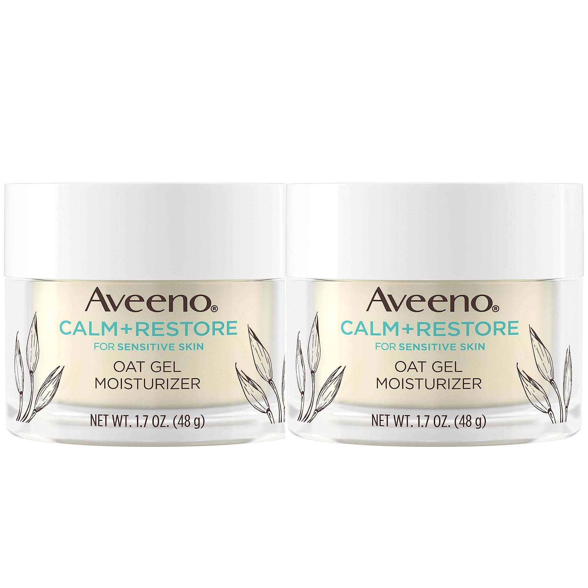 Sérum Facial Aveeno Calm + Restore Triple Oat 50 Ml (paquete De 2) - Venta Internacional.