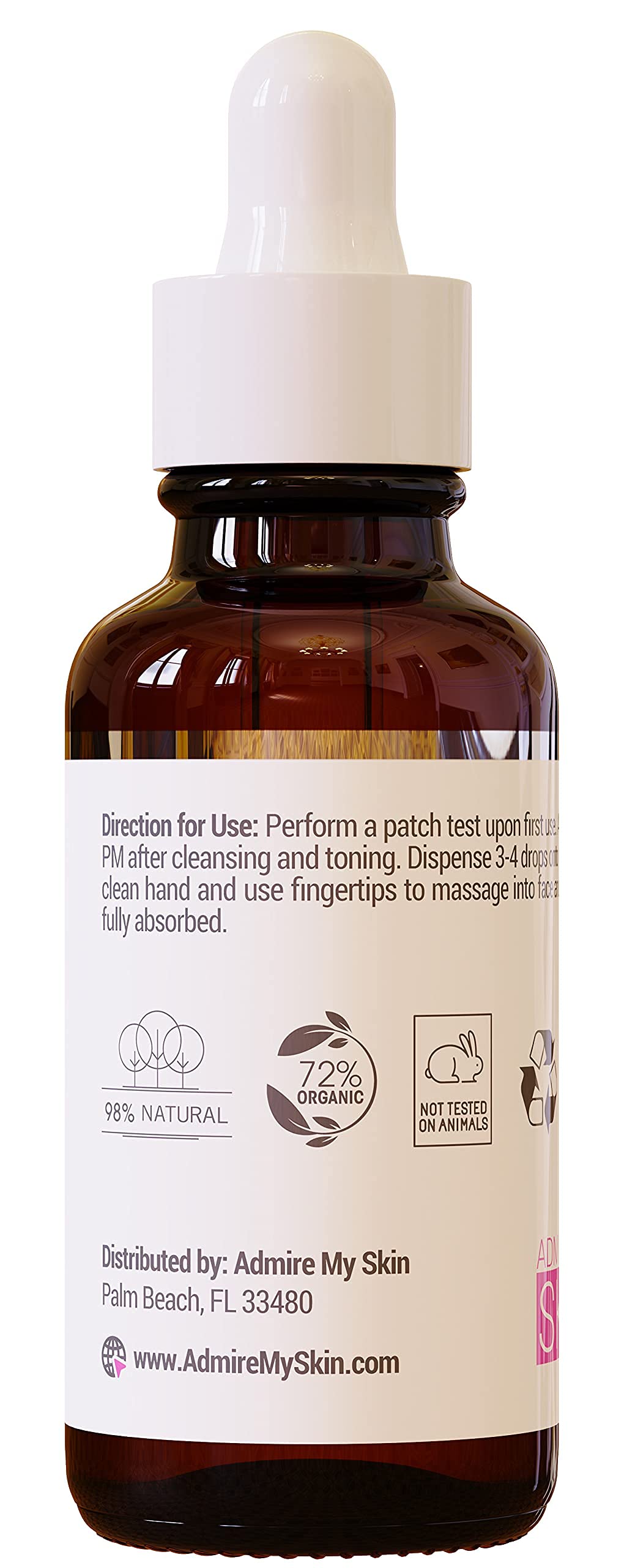 Foto 7 pulgar | Sérum Admire My Skin Bakuchiol, Alternativa Al Retinol Natural, 30 Ml - Venta Internacional.
