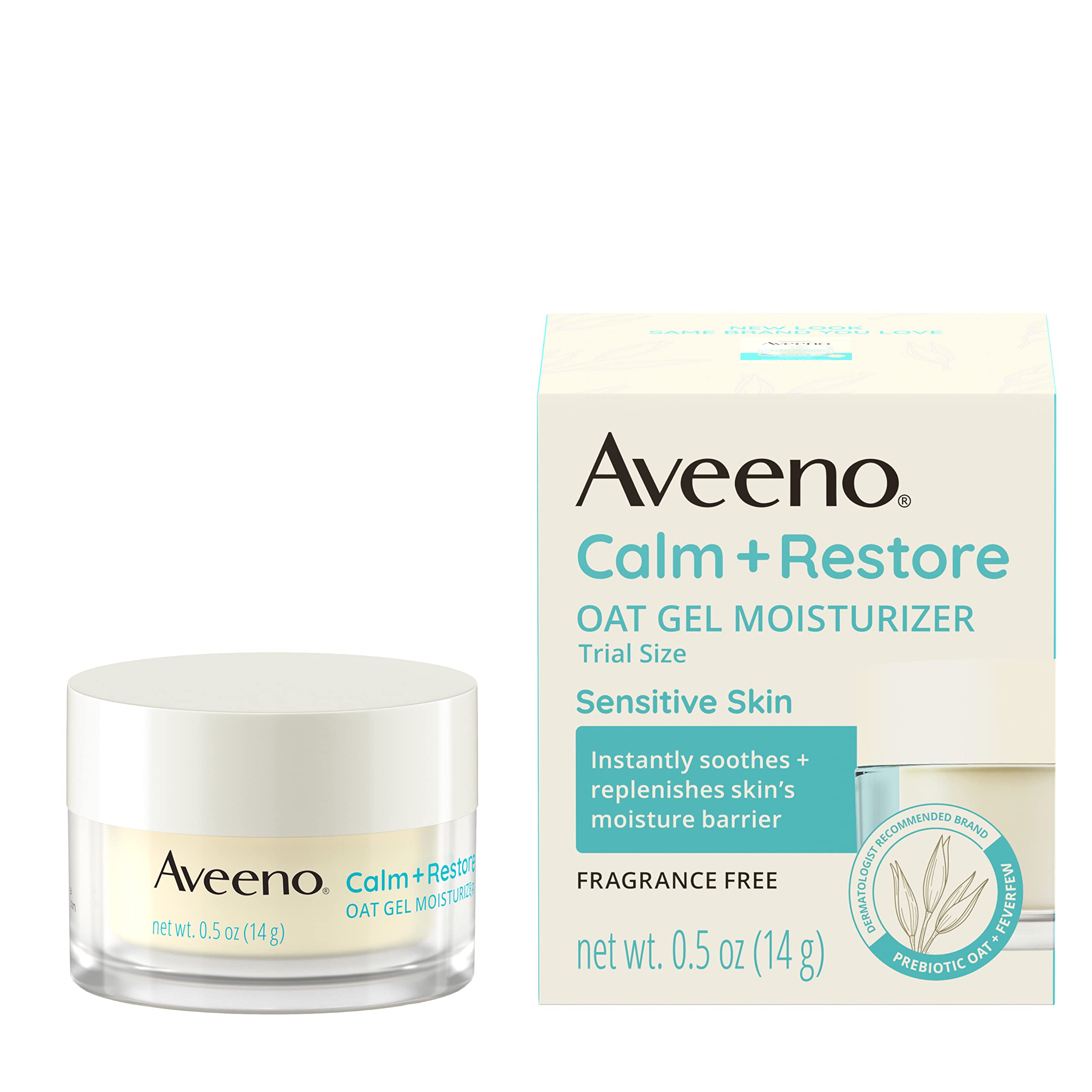 Hidratante Facial Aveeno Calm + Restore Avena Gel 15 Ml - Venta Internacional.