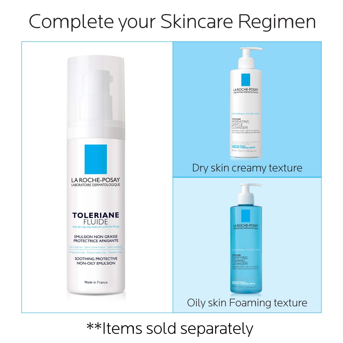 Foto 7 pulgar | Crema Hidratante La Roche-posay Toleriane Sensitive Fluide - Venta Internacional.
